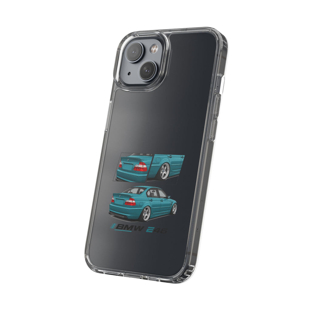 TURQUOISE BMW E46 PHONE CASES