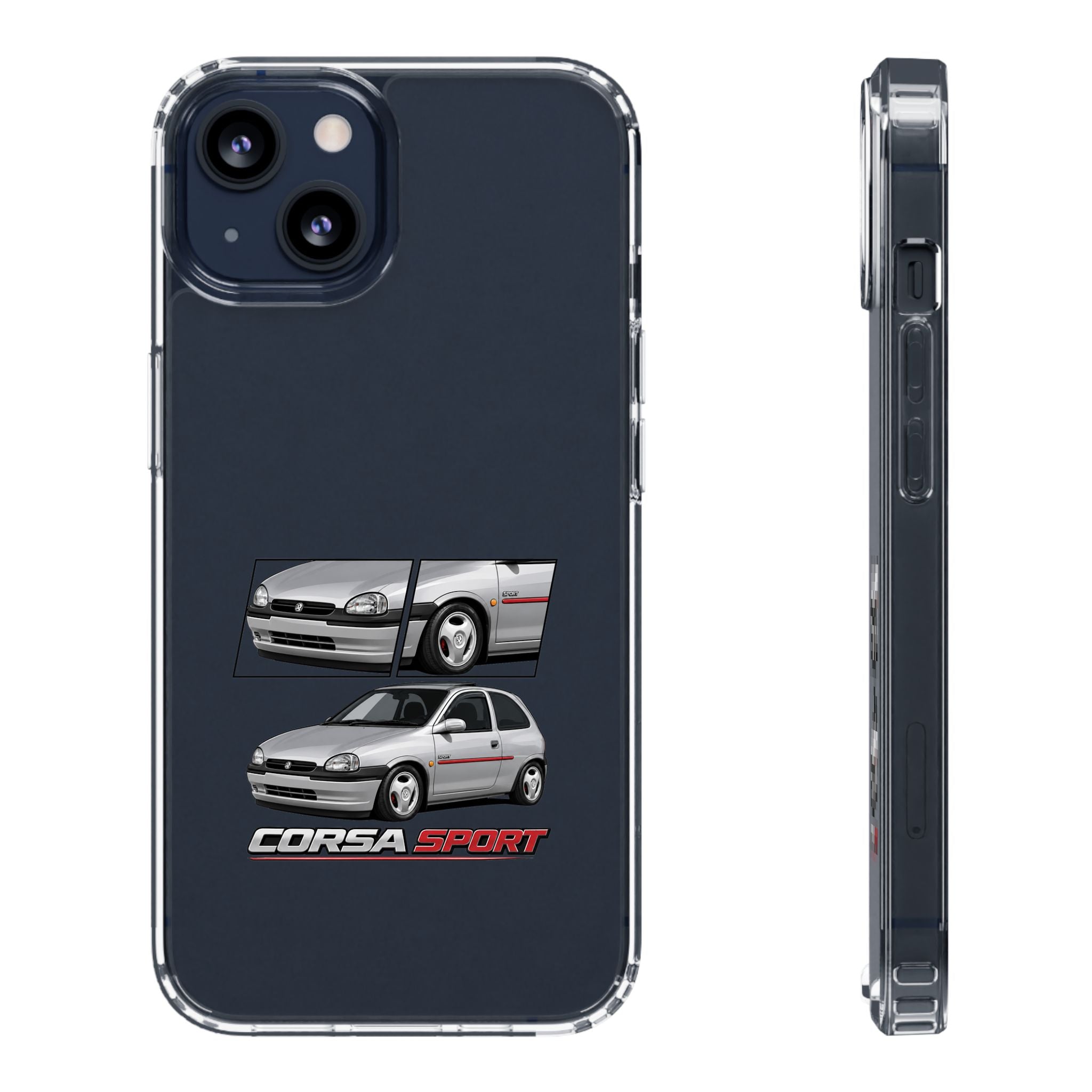 SILVER CORSA B PHONE CASES