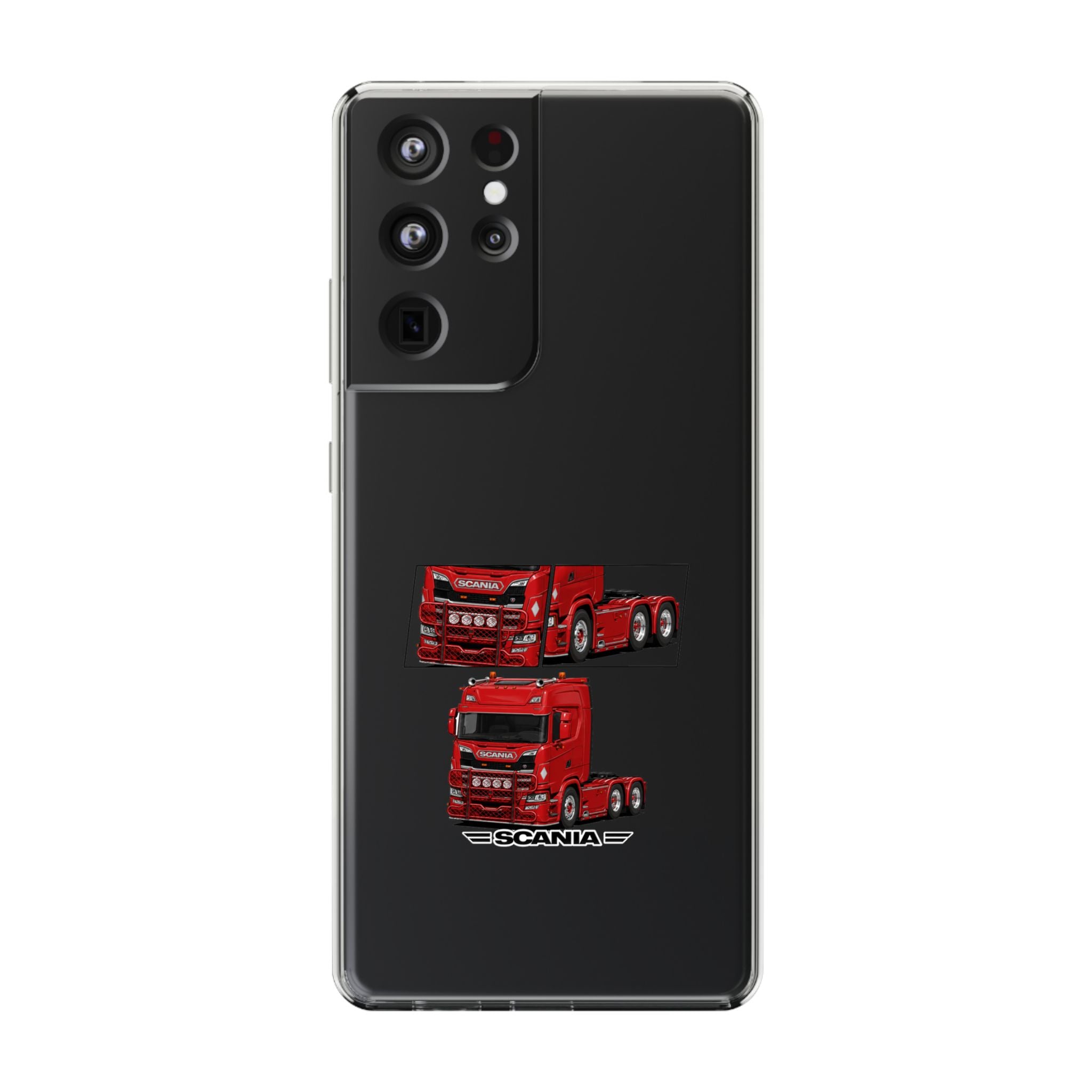 RED SCANIA S-SERIES PHONE CASES