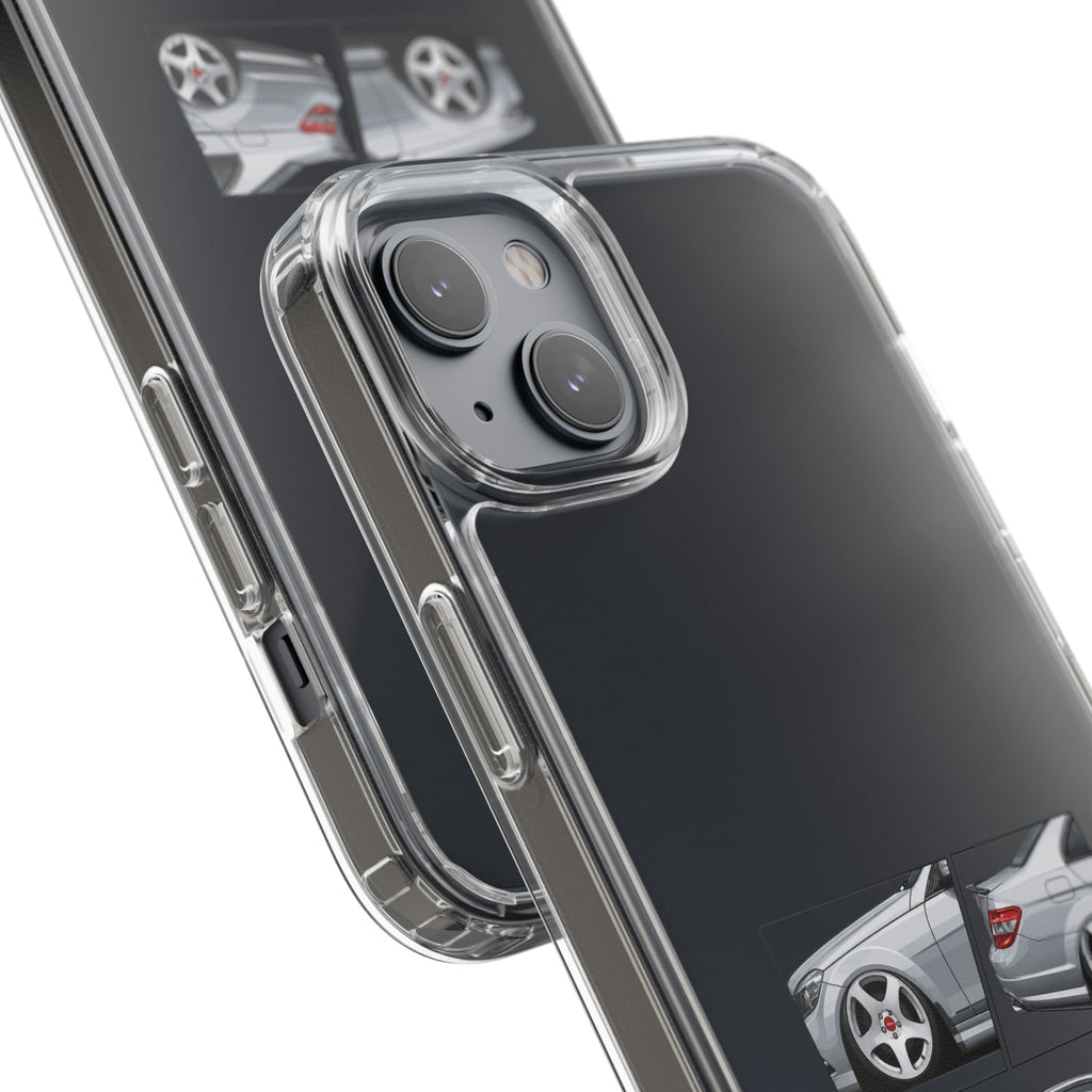 SILVER MERC C-CLASS PHONE CASES