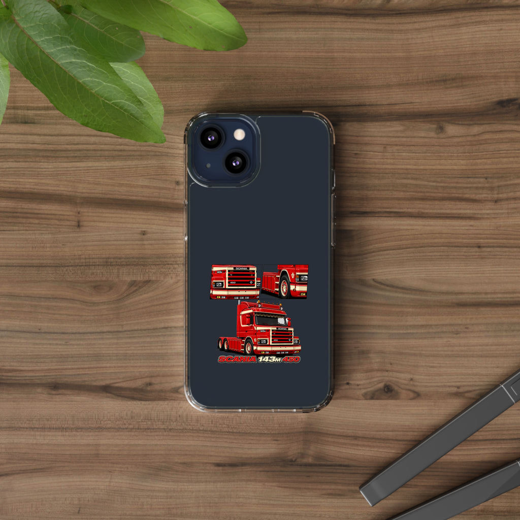 RED SCANIA 450 143M PHONE CASES