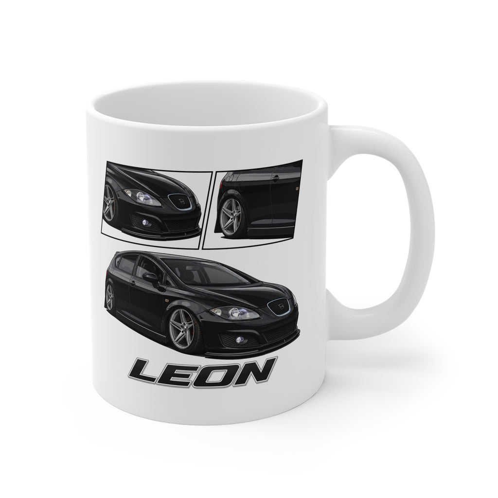 BLACK LEON MK2 MUG