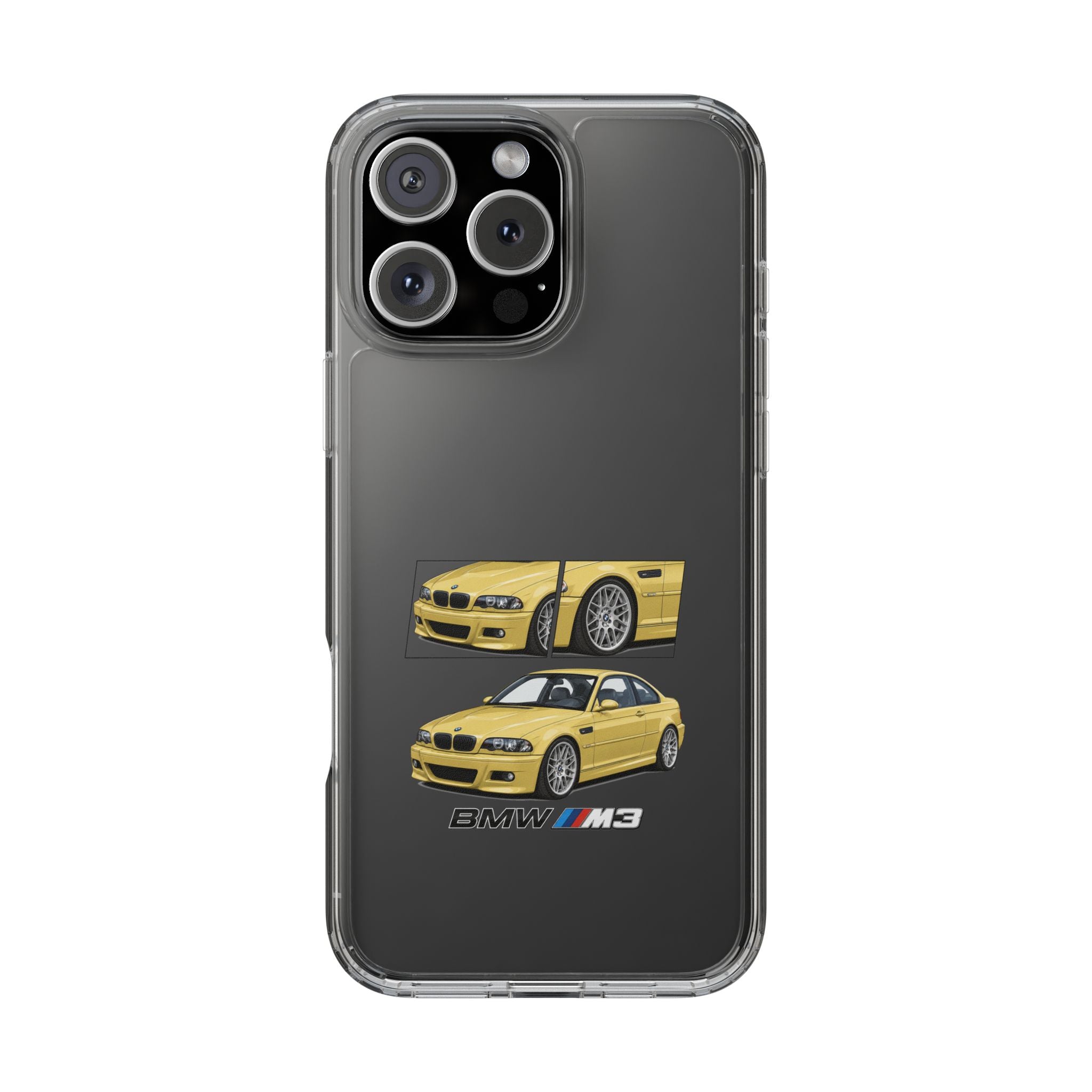 YELLOW BMW E46 PHONE CASES