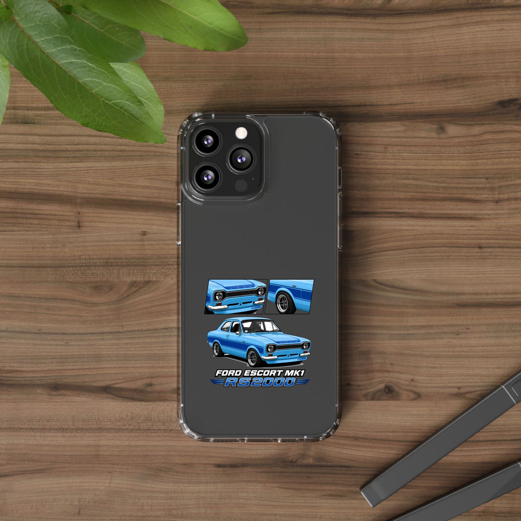 BLUE FORD ESCORT MK1 RS2000 PHONE CASES