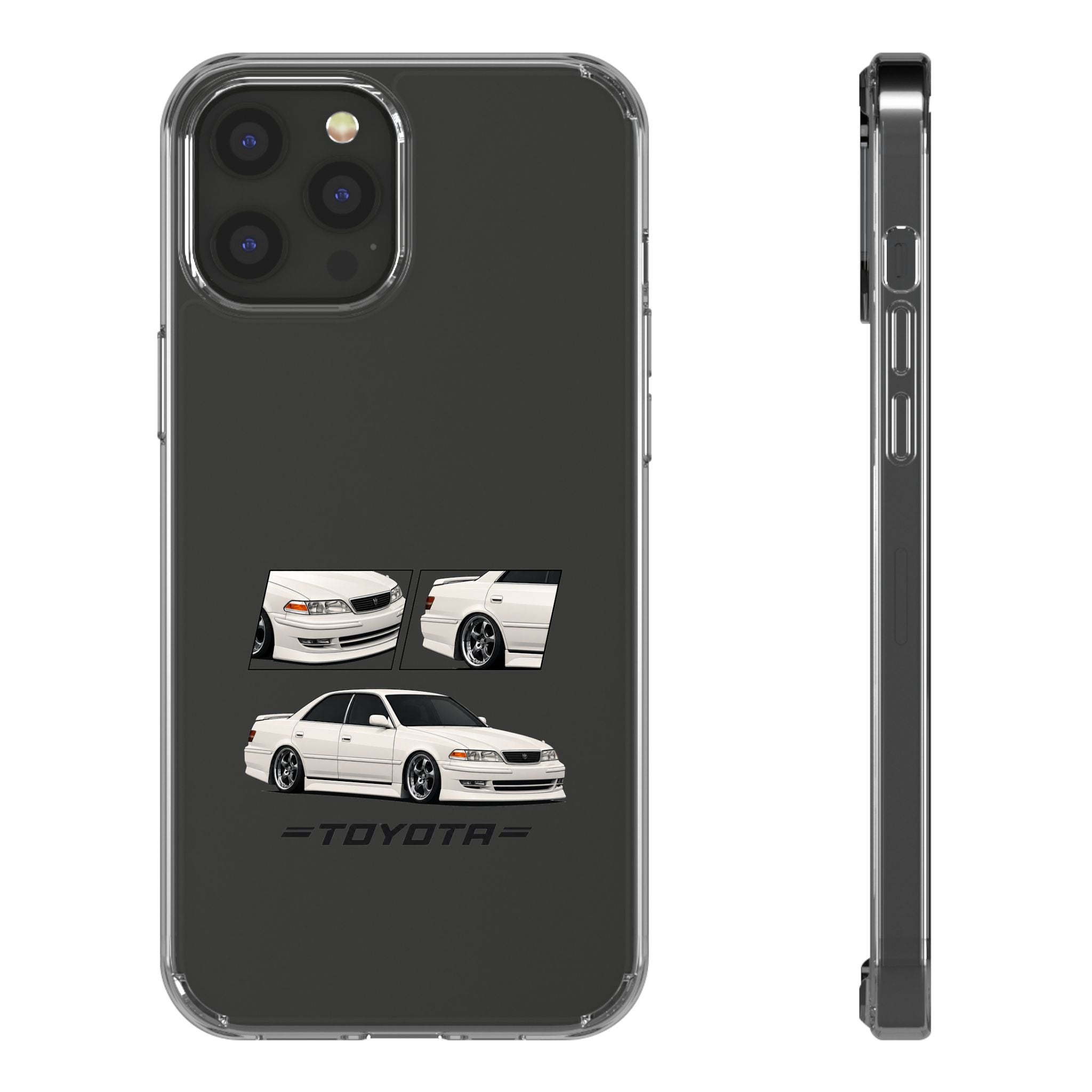 WHITE TOYOTA JZX100 MK2 PHONE CASES
