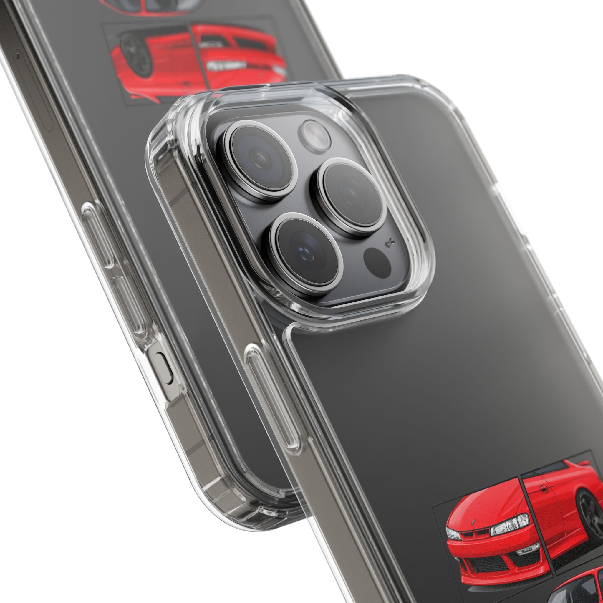 RED NISSAN S14 PHONE CASES