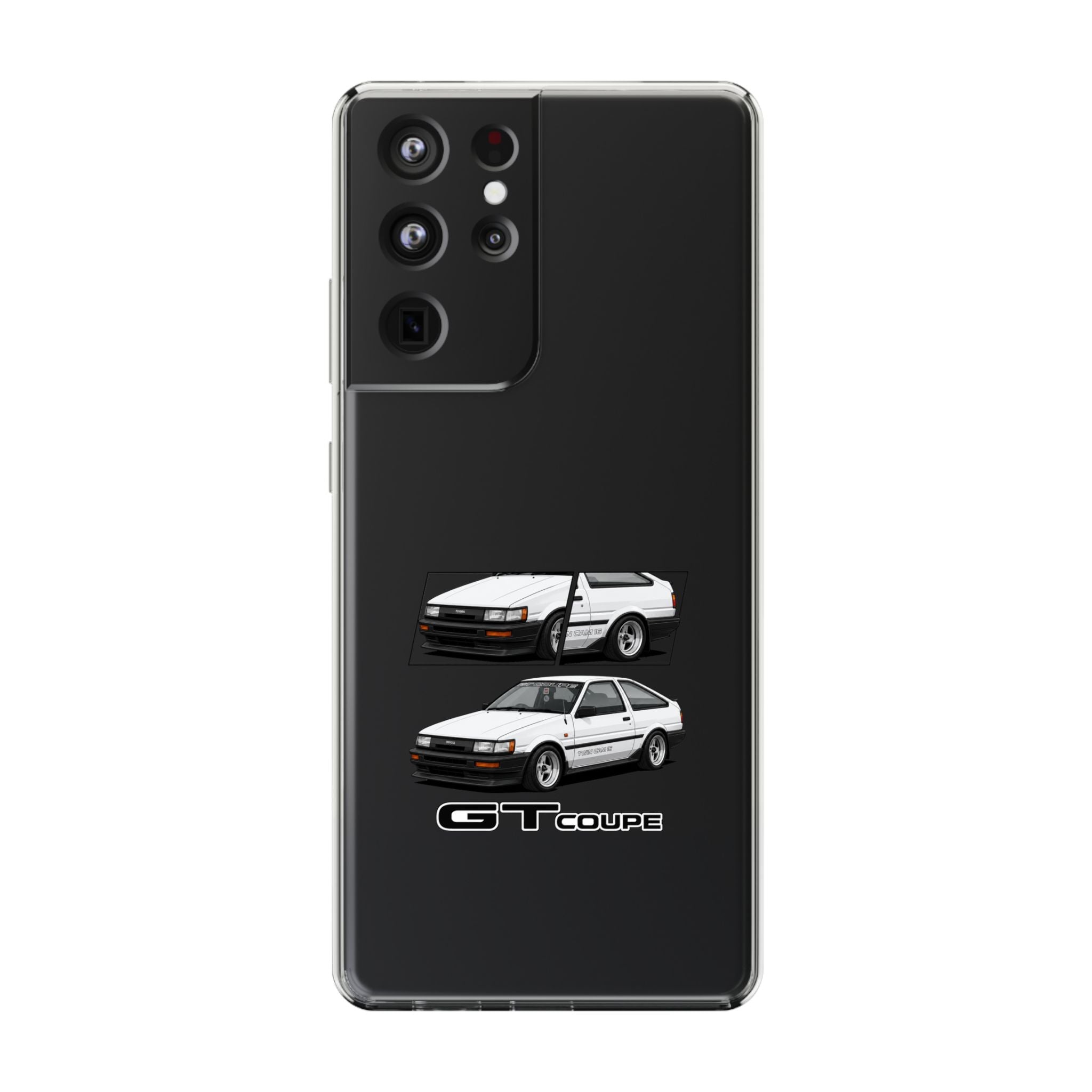 WHITE AE86 TWINCAM PHONE CASES