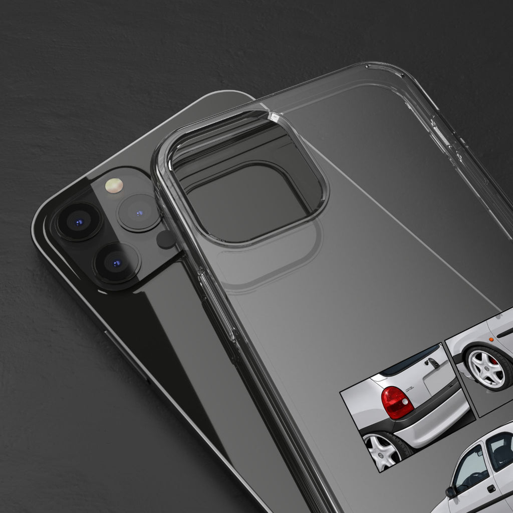 SILVER CORSA B PHONE CASES
