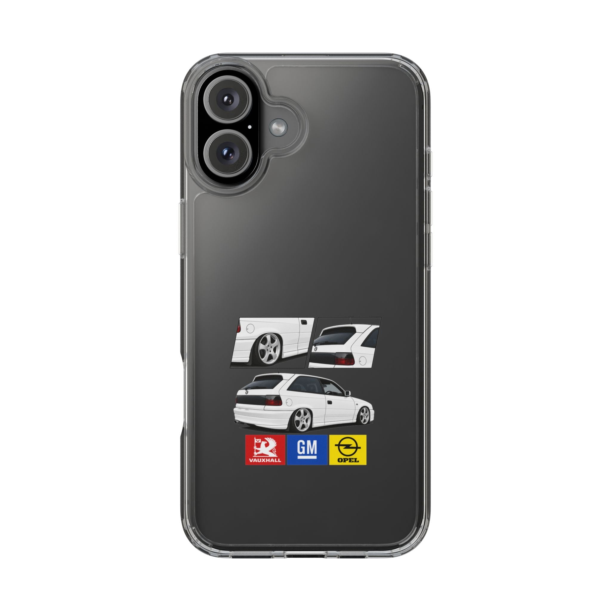 WHITE ASTRA MK3 PHONE CASES