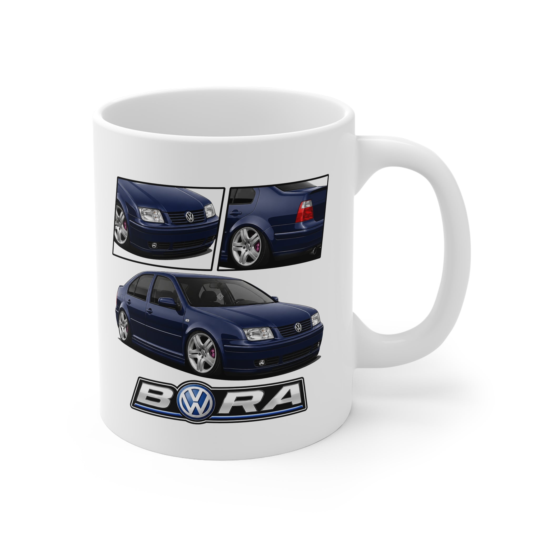 INDIGO BLUE BORA MUG