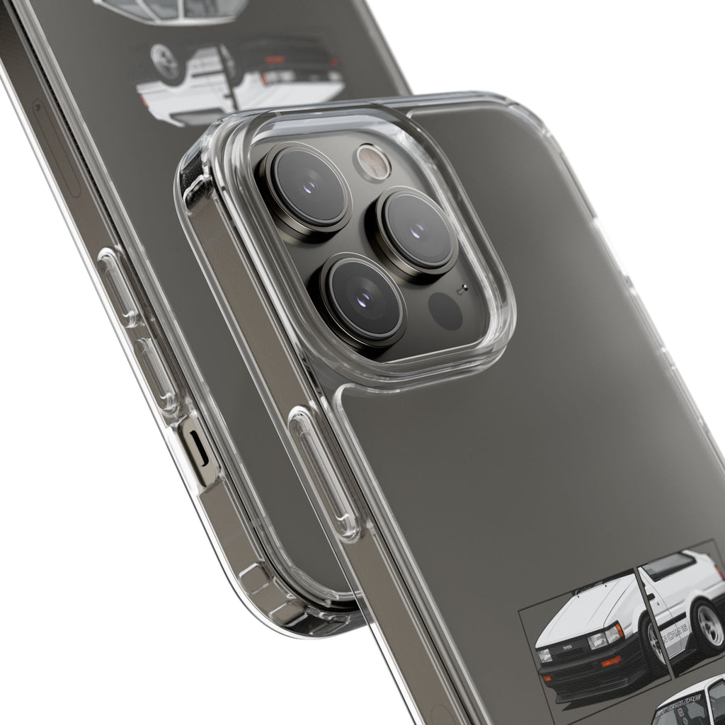 WHITE AE86 TWINCAM PHONE CASES