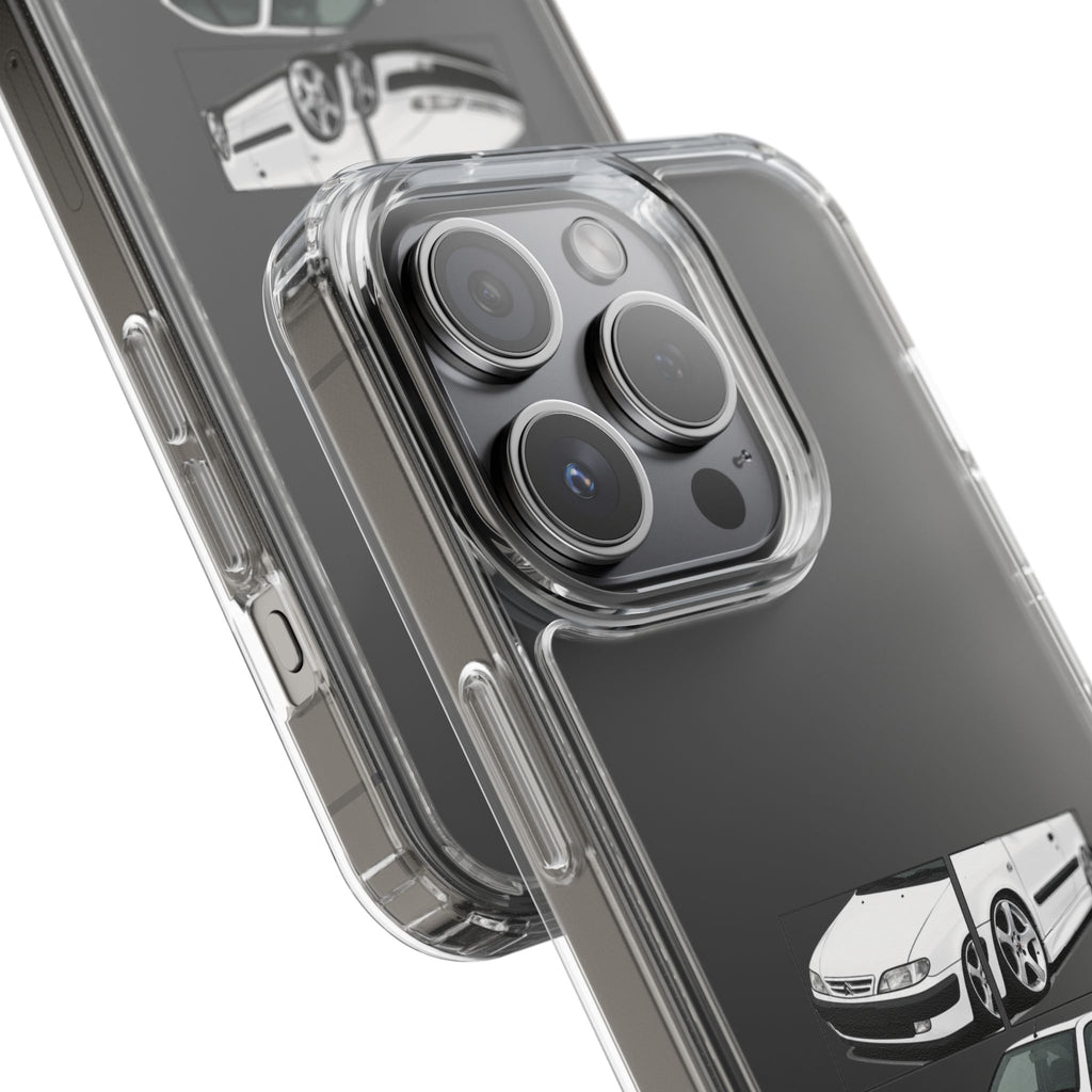 WHITE CITREON XSARA PHONE CASES