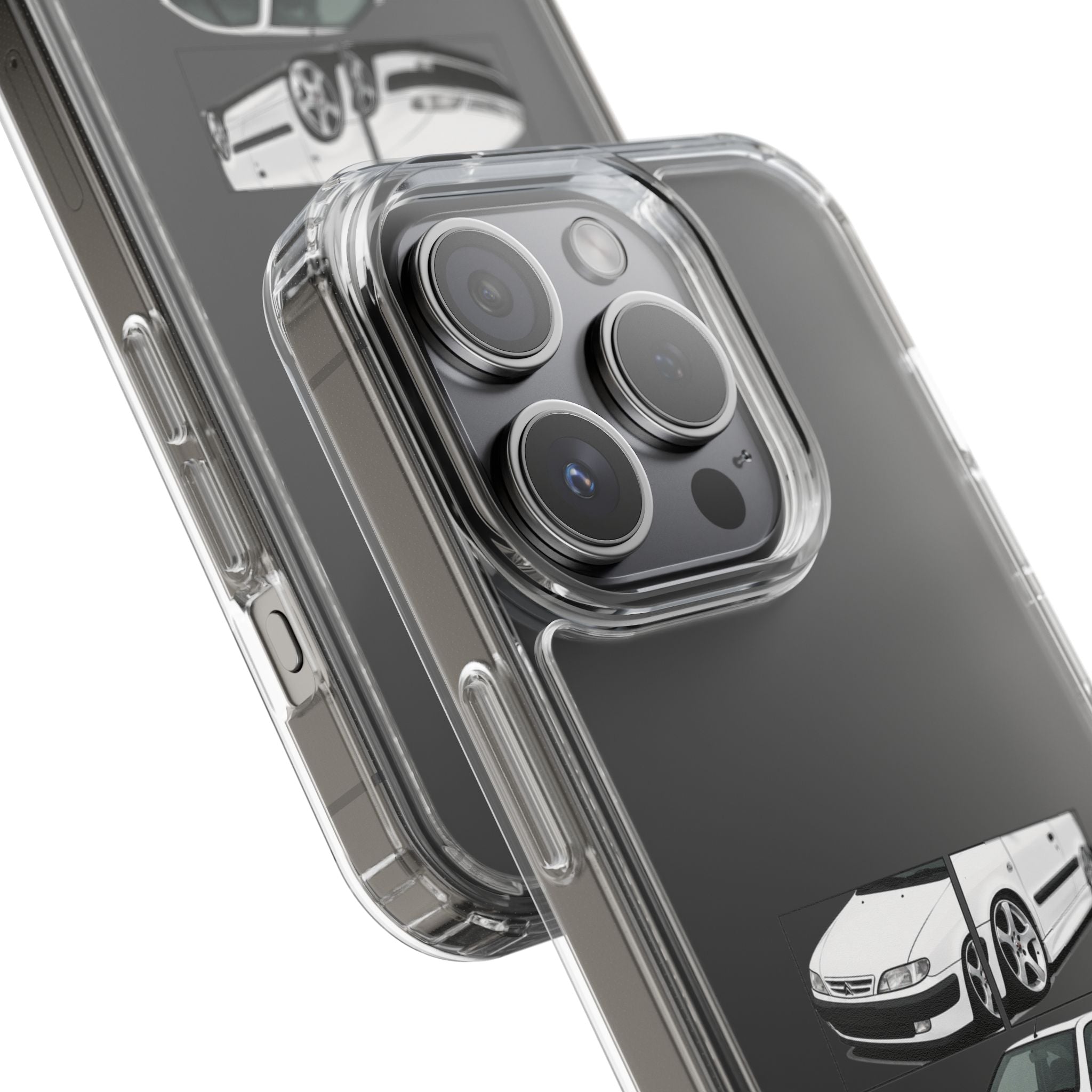 WHITE CITREON XSARA PHONE CASES