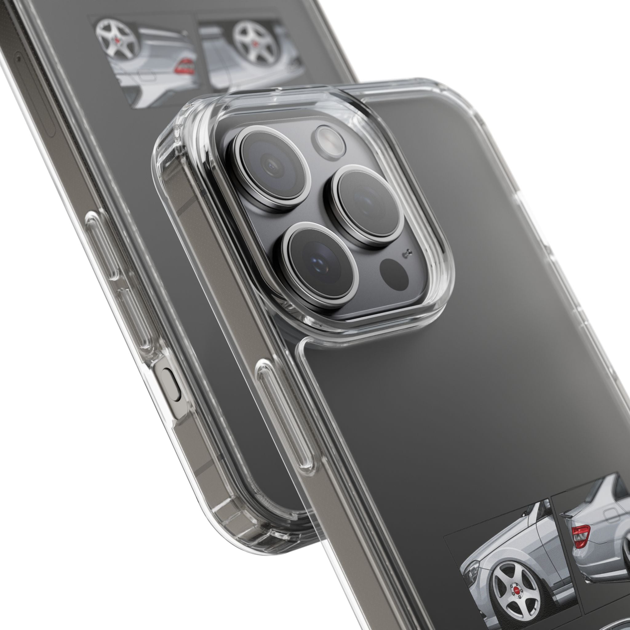 SILVER MERC C-CLASS PHONE CASES