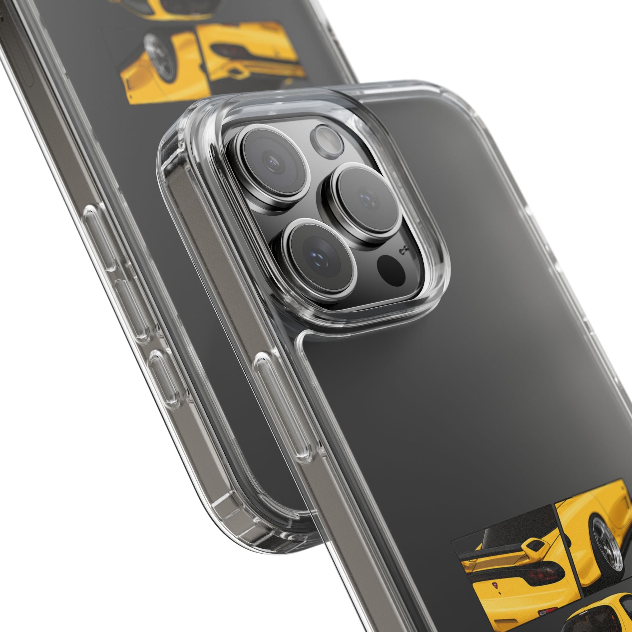 YELLOW MAZDA RX7 PHONE CASES