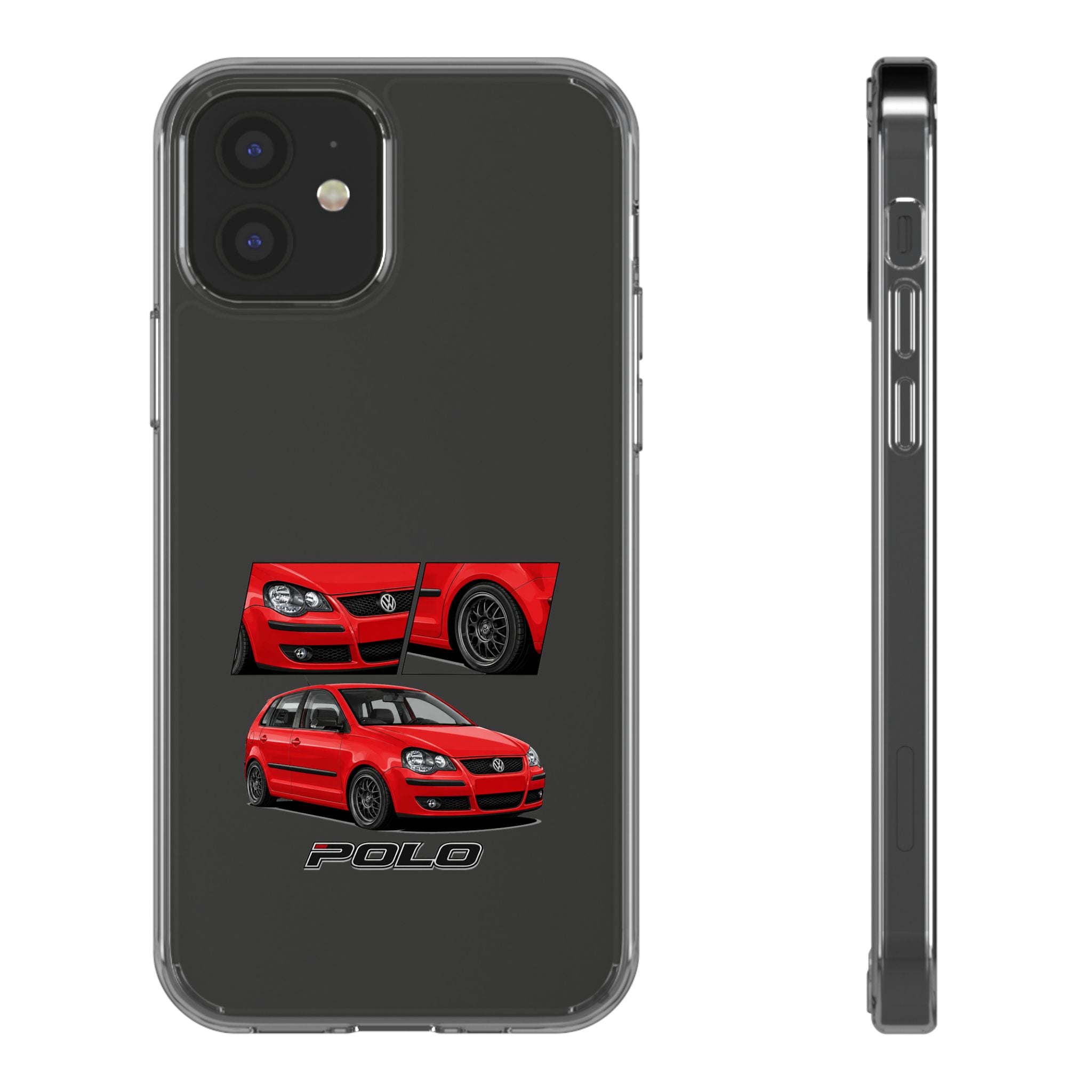 RED VW POLO PHONE CASES