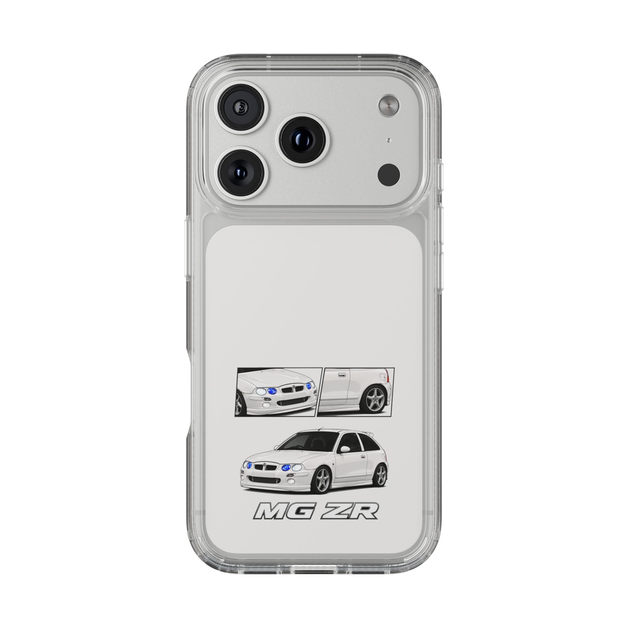 WHITE MG ZR PHONE CASES
