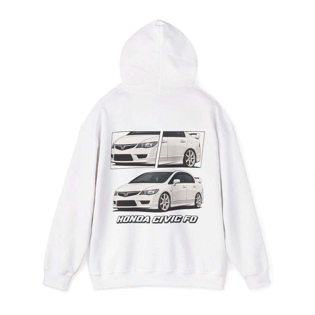 WHITE CIVIC FD JUMPER