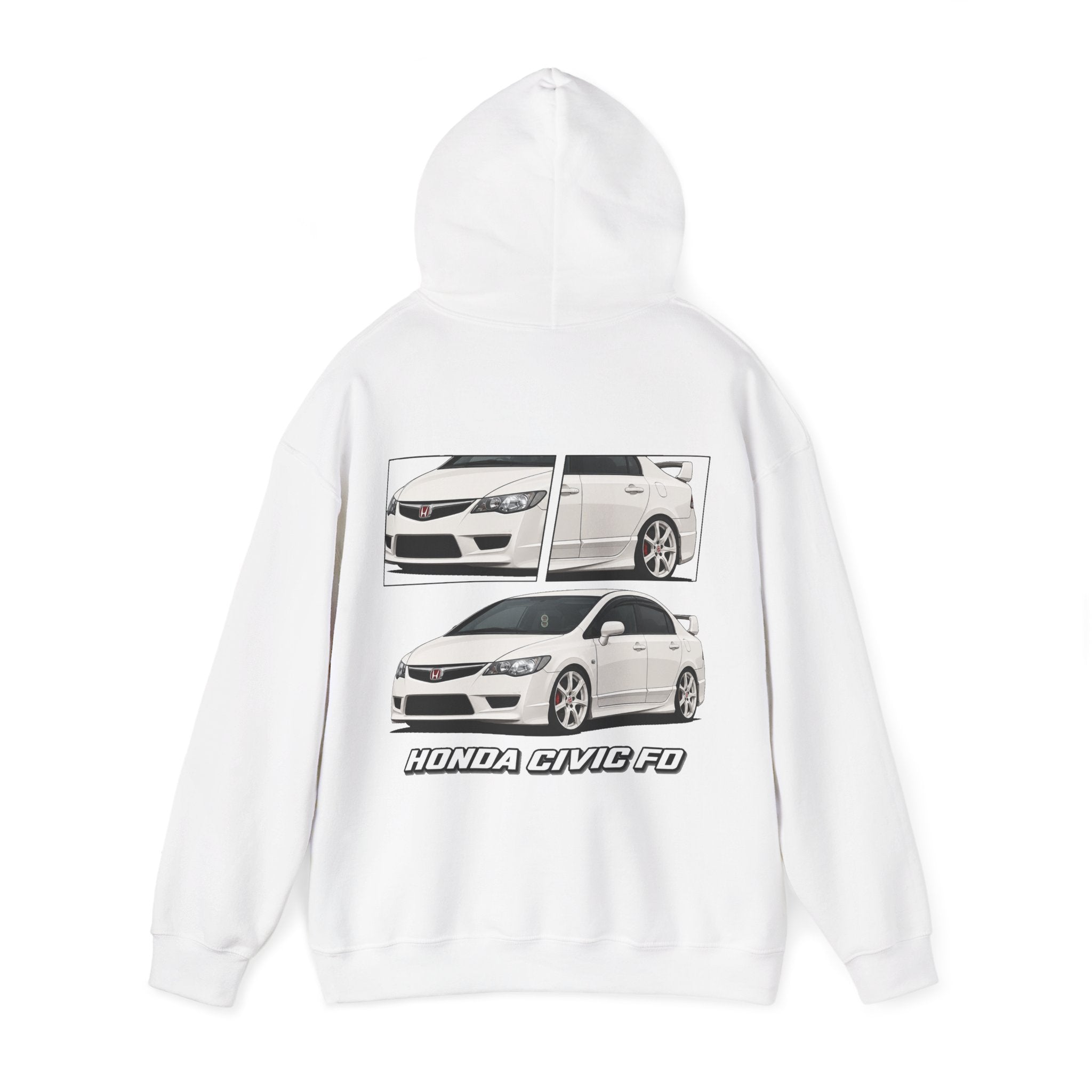 WHITE CIVIC FD JUMPER
