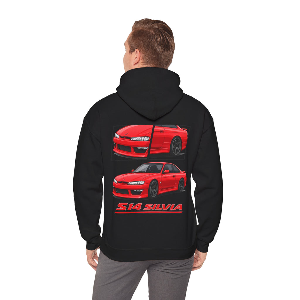 RED NISSAN S14 JUIMPER