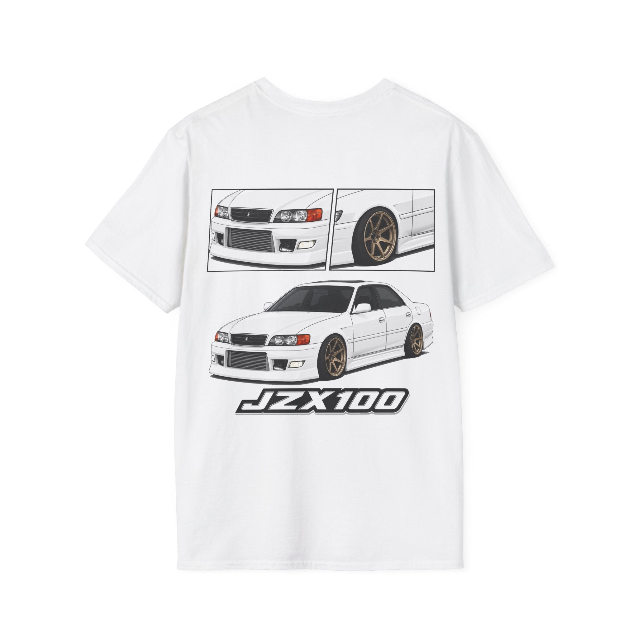 WHITE JZX100 CHASER T-SHIRT