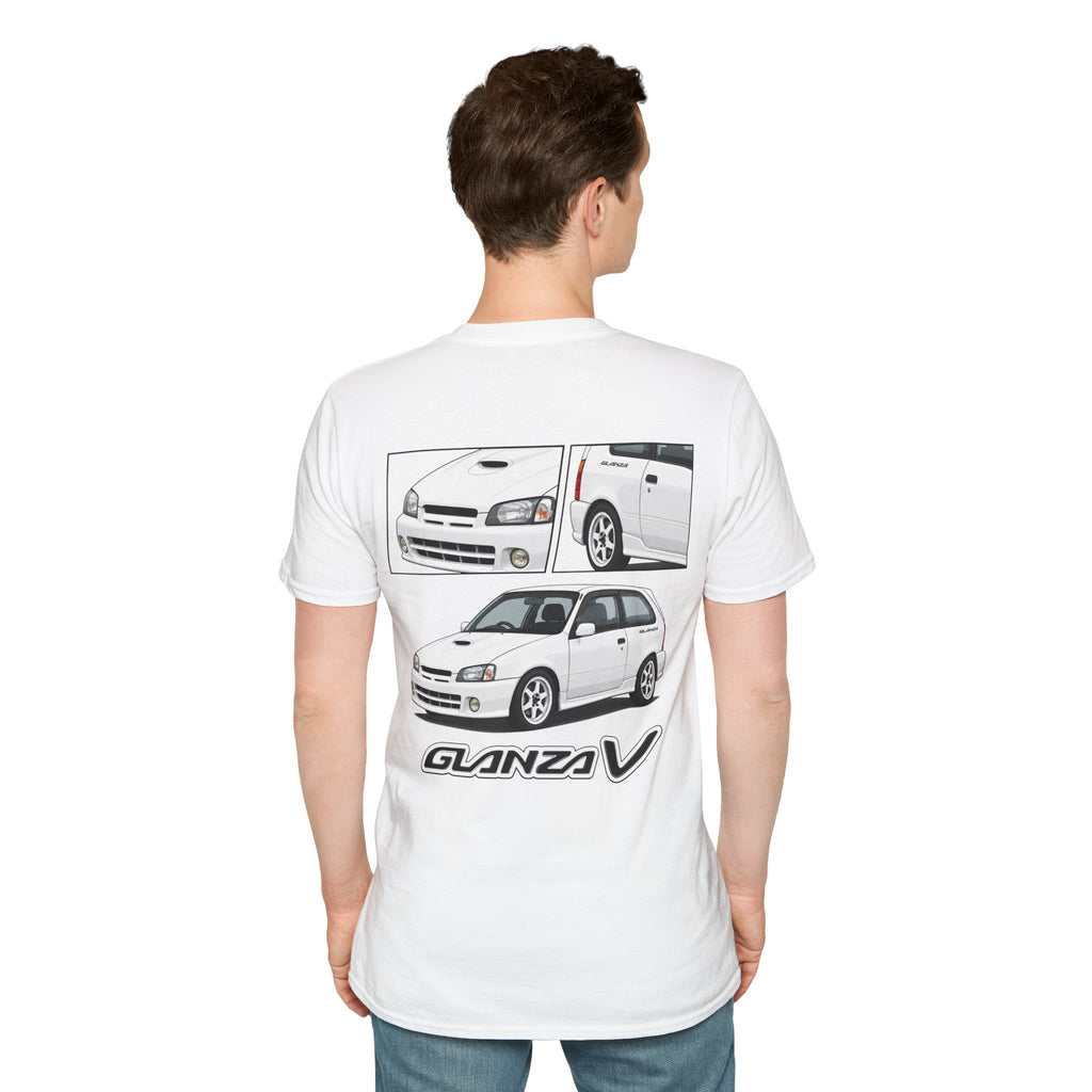 WHITE TOYOTA GLANZA T-SHIRT