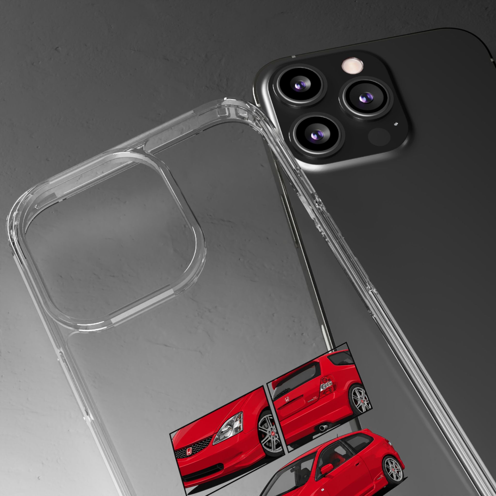 RED CIVIC TYPE R PHONE CASES