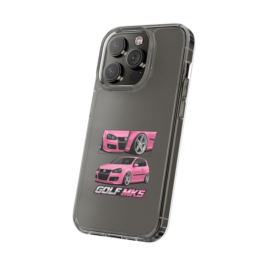 PINK MK5 GOLF PHONE CASE