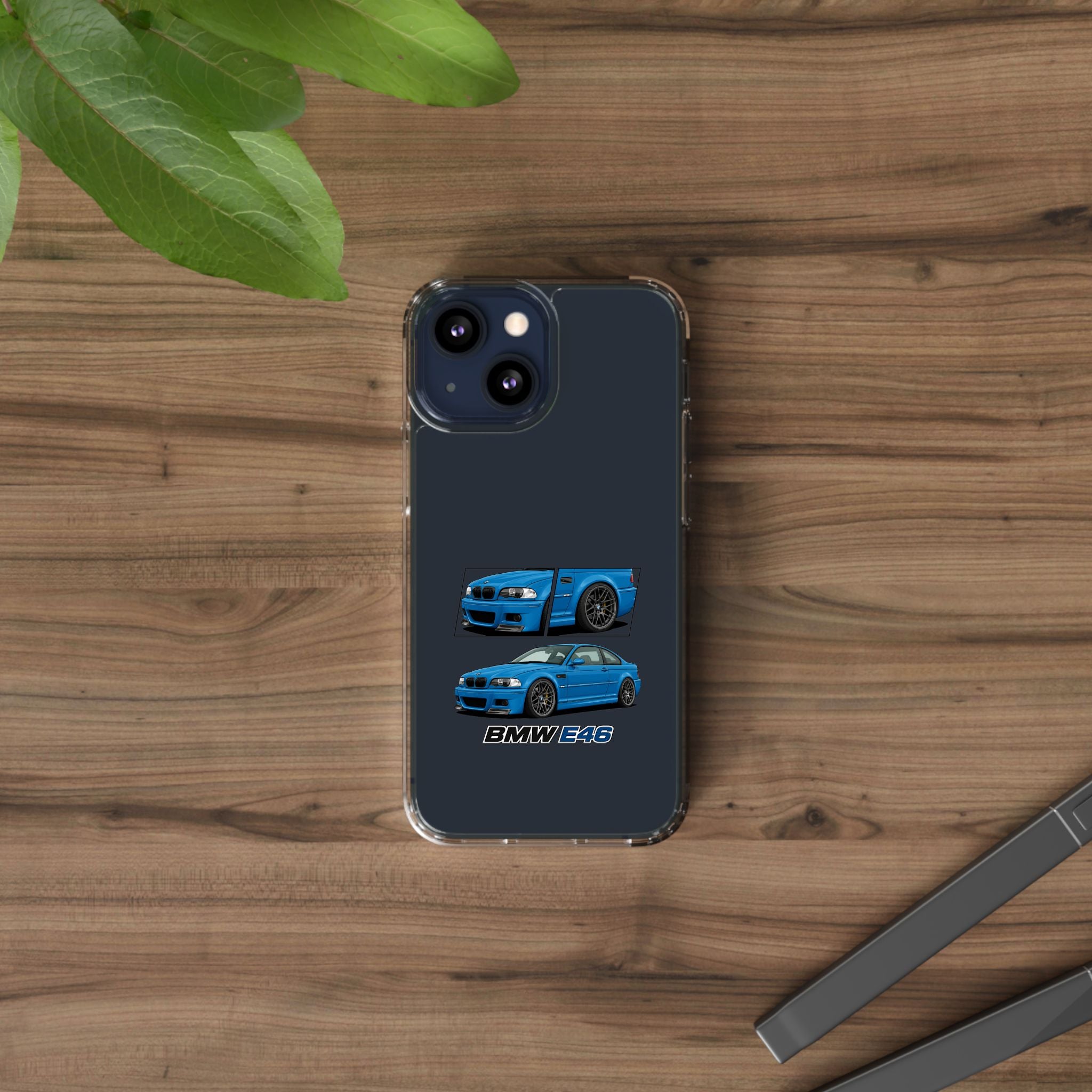 BLUE M3 E46 PHONE CASES