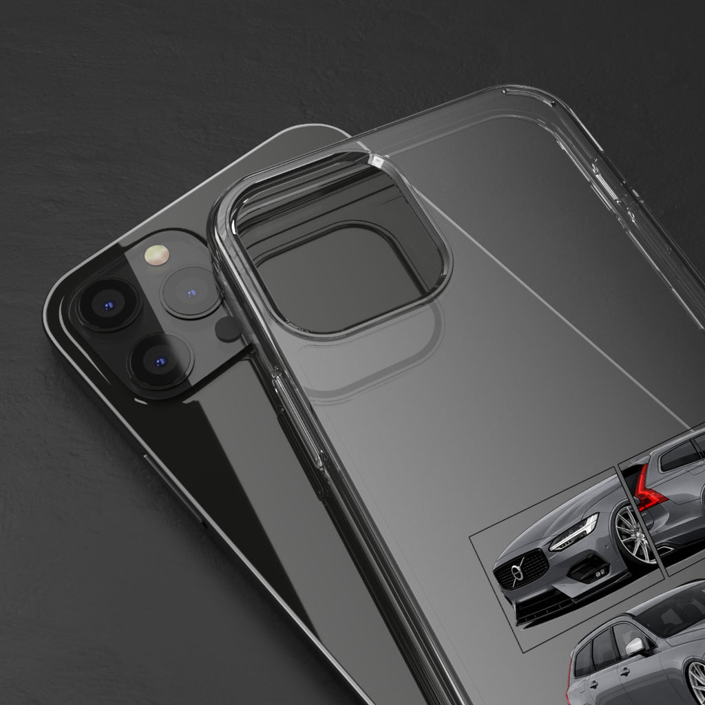 GREY VOLVO V90 PHONE CASES