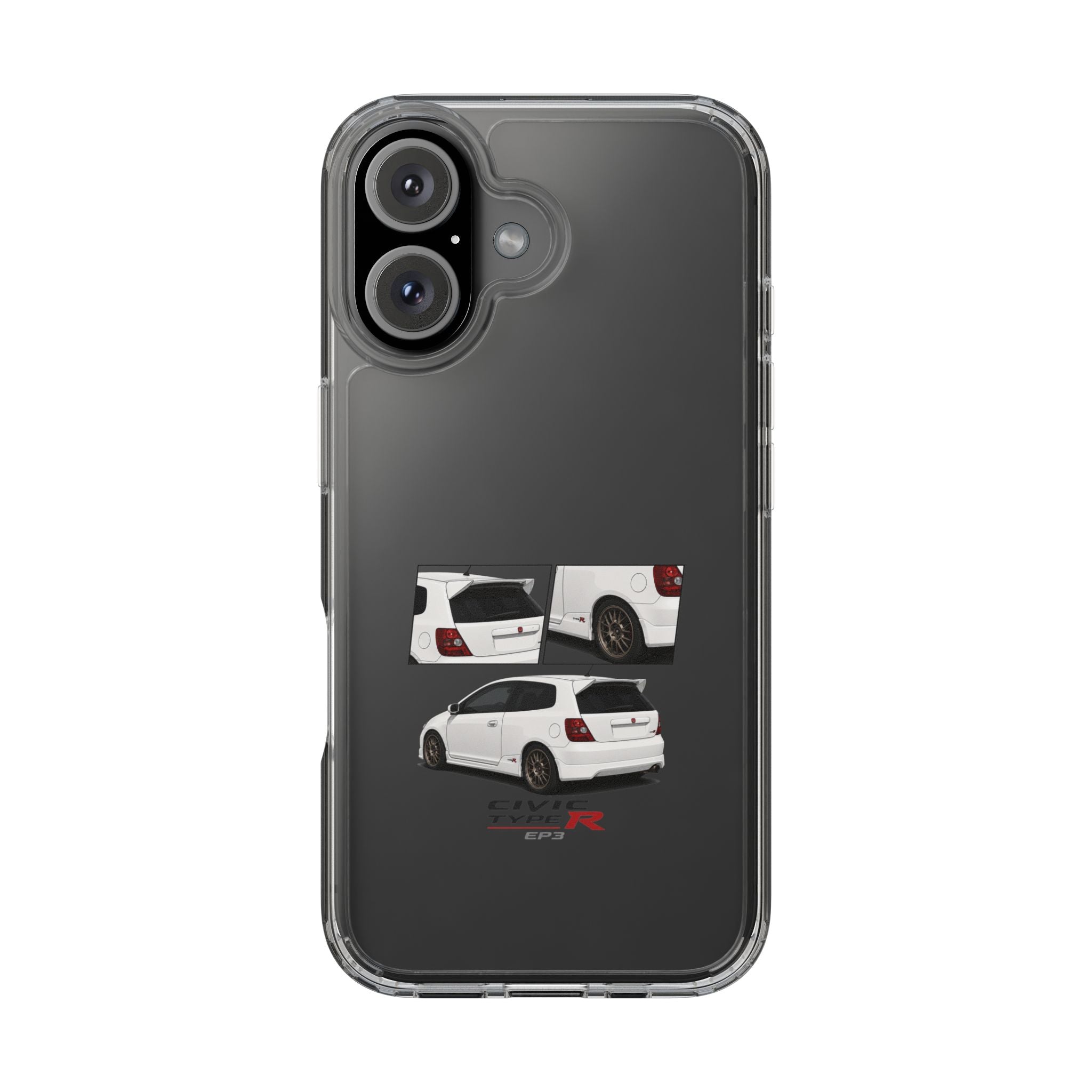 WHITE EP3 TYPE R PHONE CASES