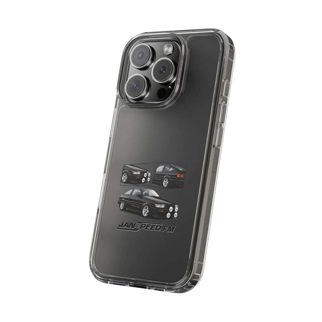 BLACK AE86 TWINCAM PHONE CASES