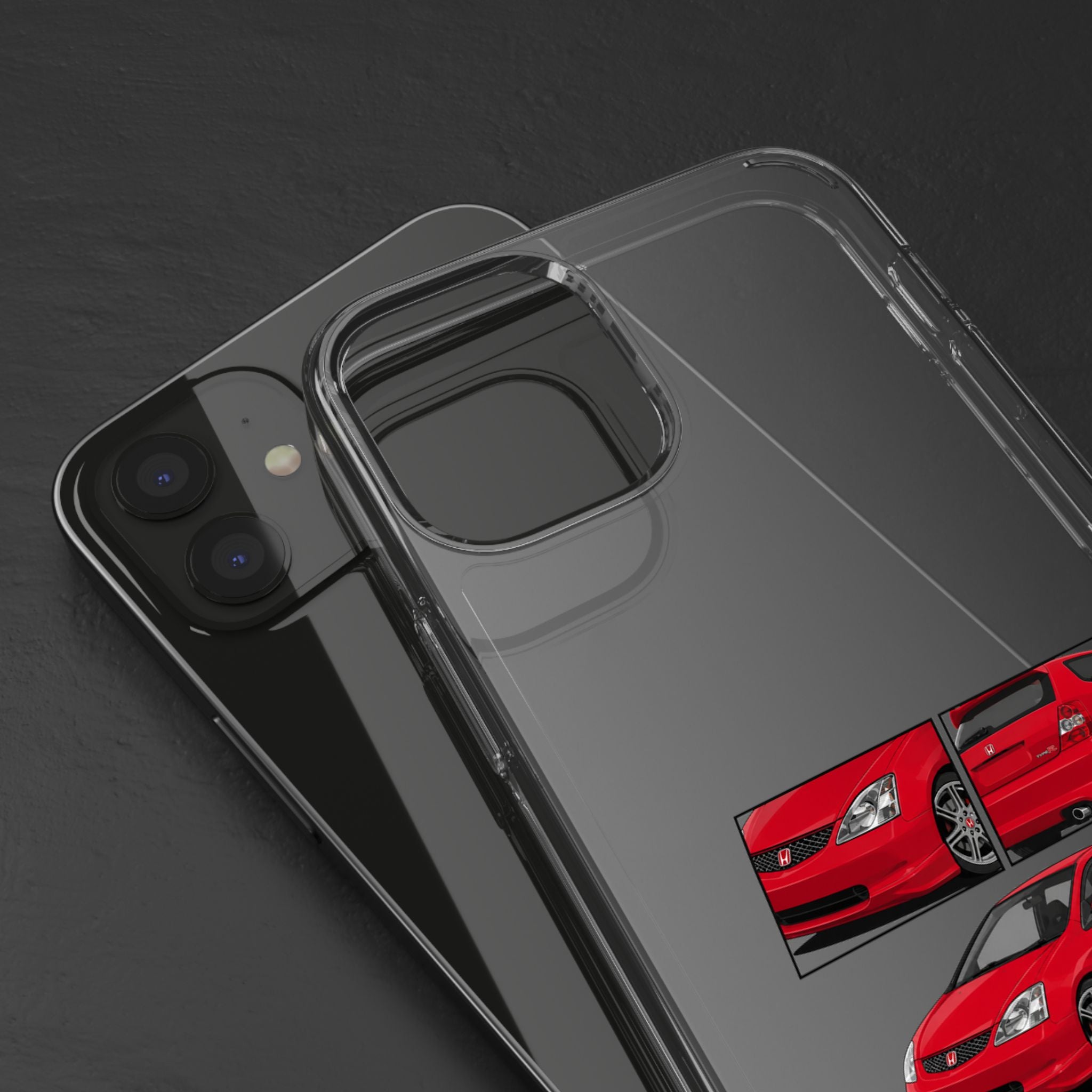 RED CIVIC TYPE R PHONE CASES