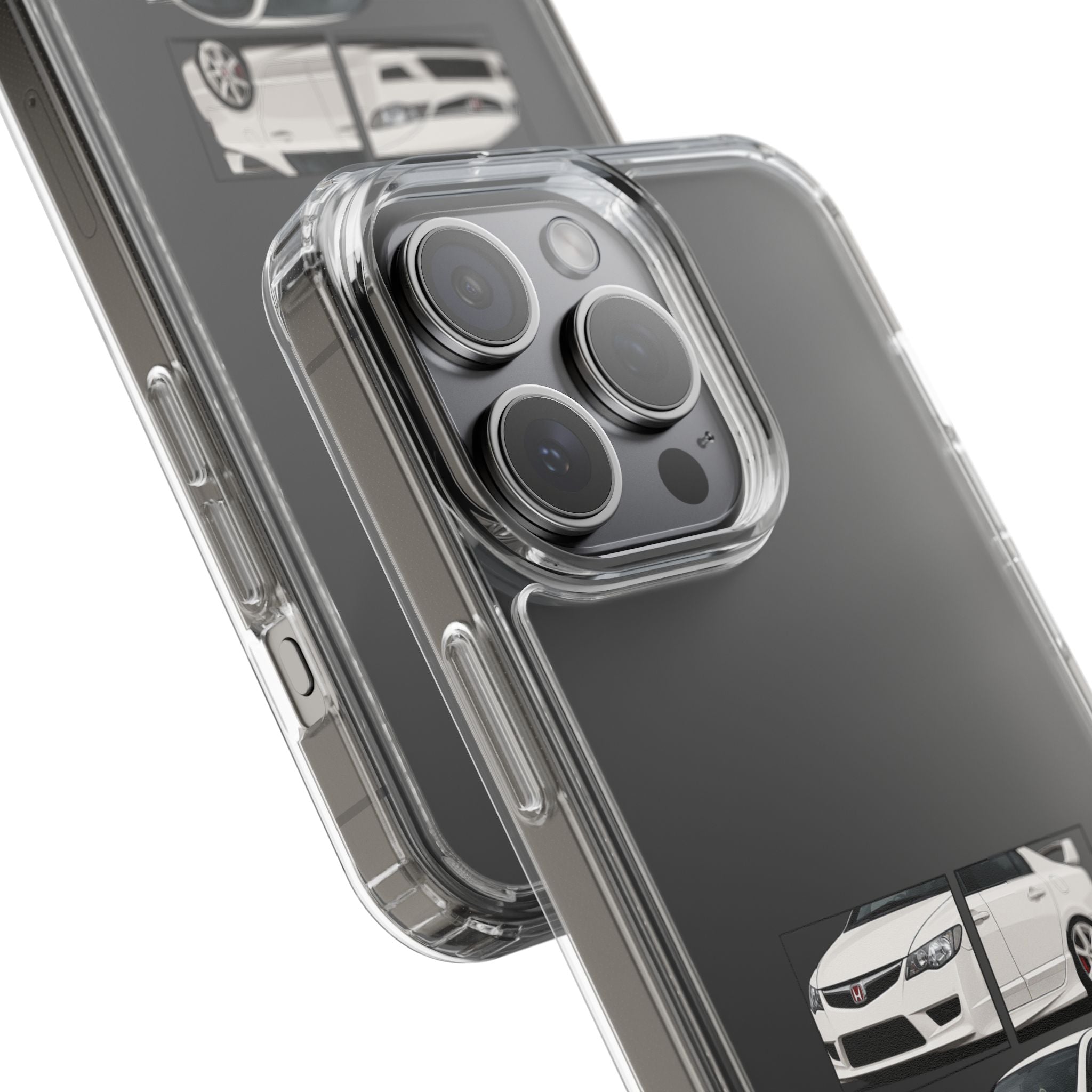 WHITE CIVIC FD PHONE CASES
