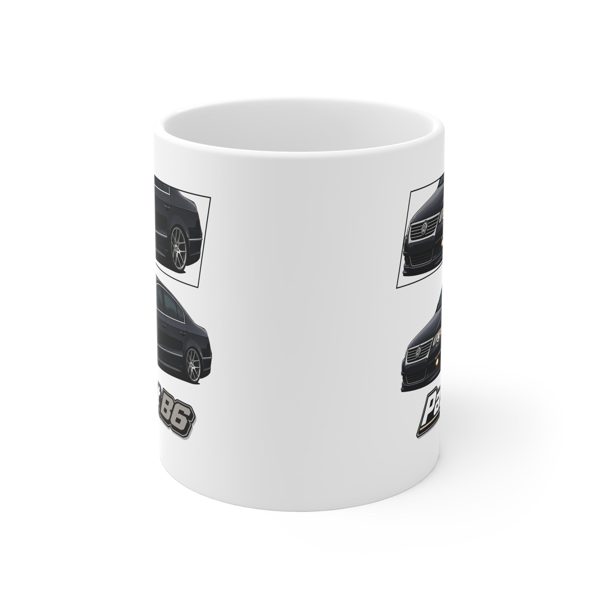 BLACK B6 PASSAT MUG