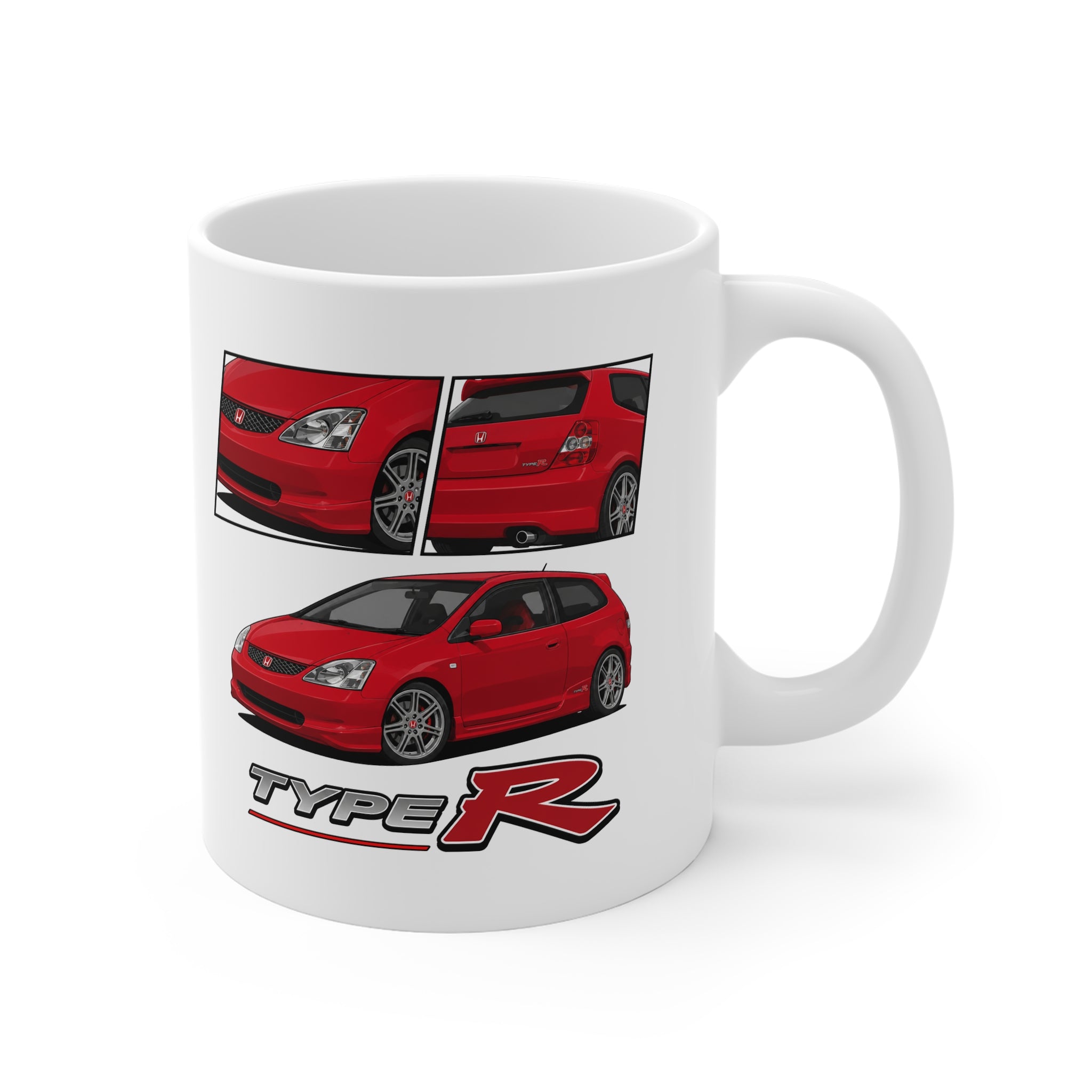 RED HONDA CIVIC TYPE R MUG