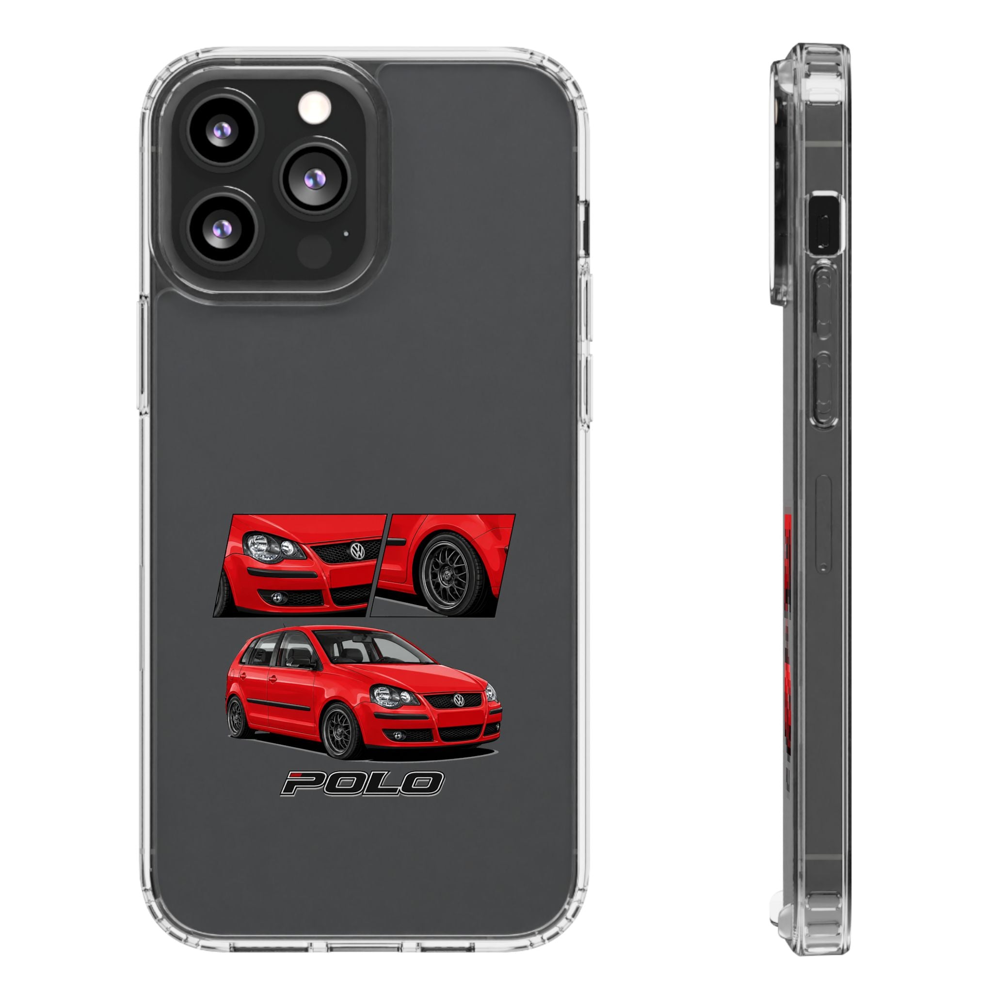 RED VW POLO PHONE CASES