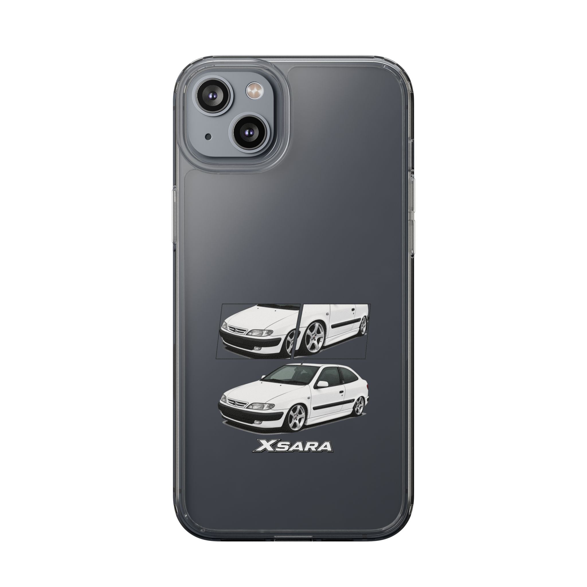 WHITE CITREON XSARA PHONE CASES