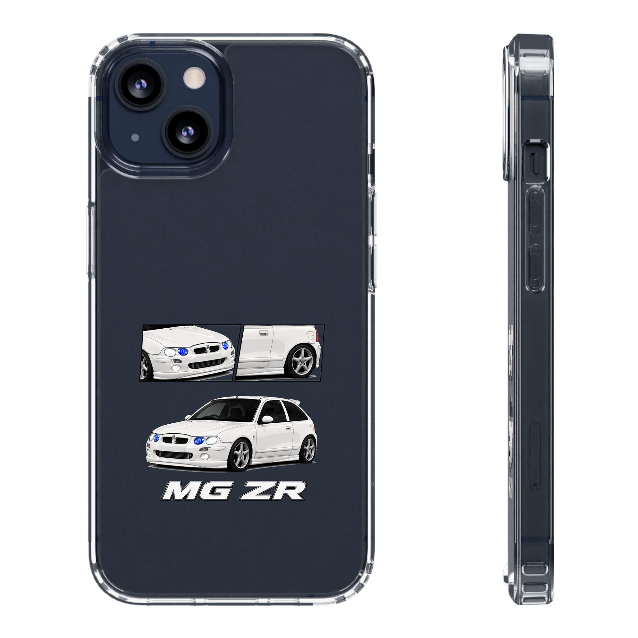 WHITE MG ZR PHONE CASES