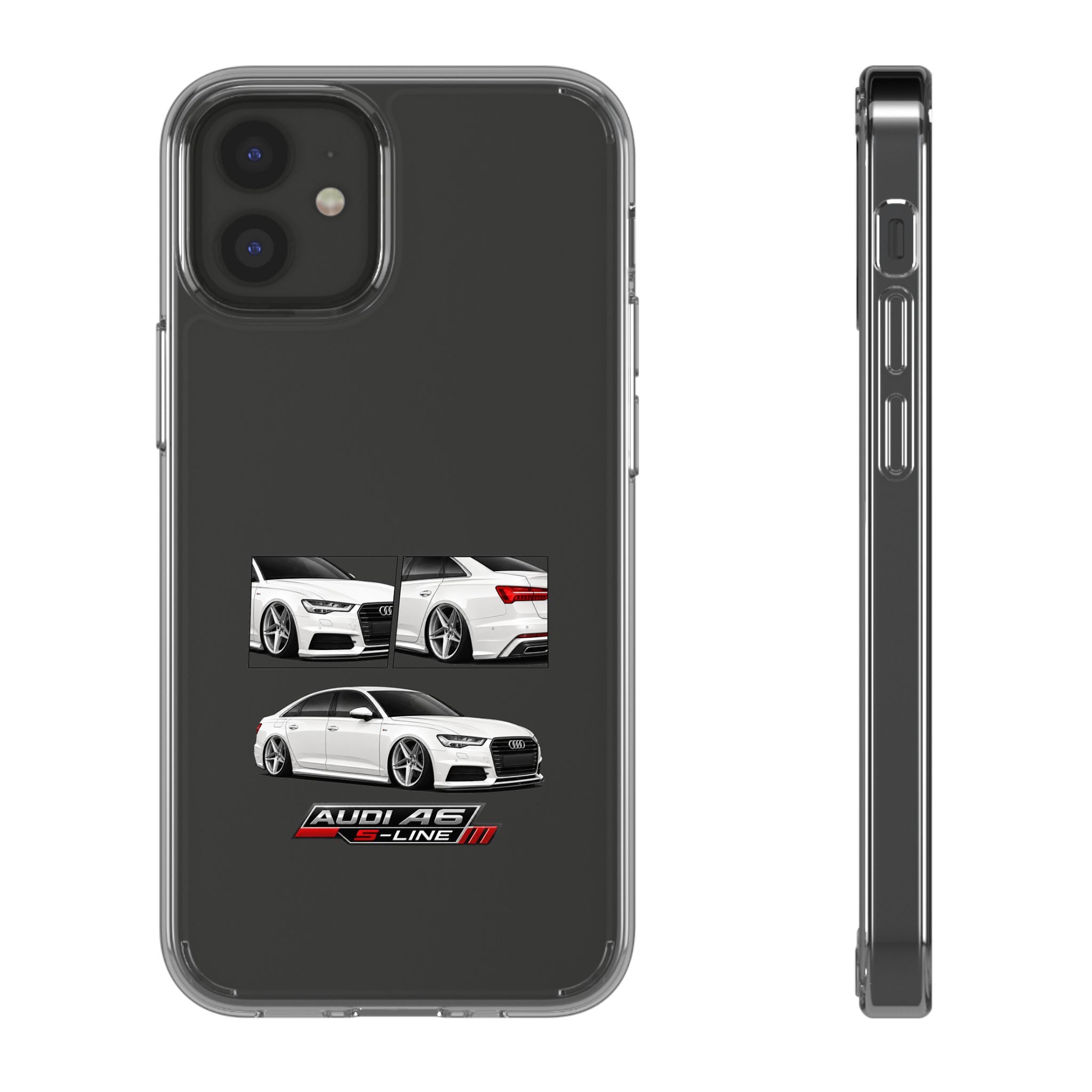 WHITE AUDI A6 PHONE CASES