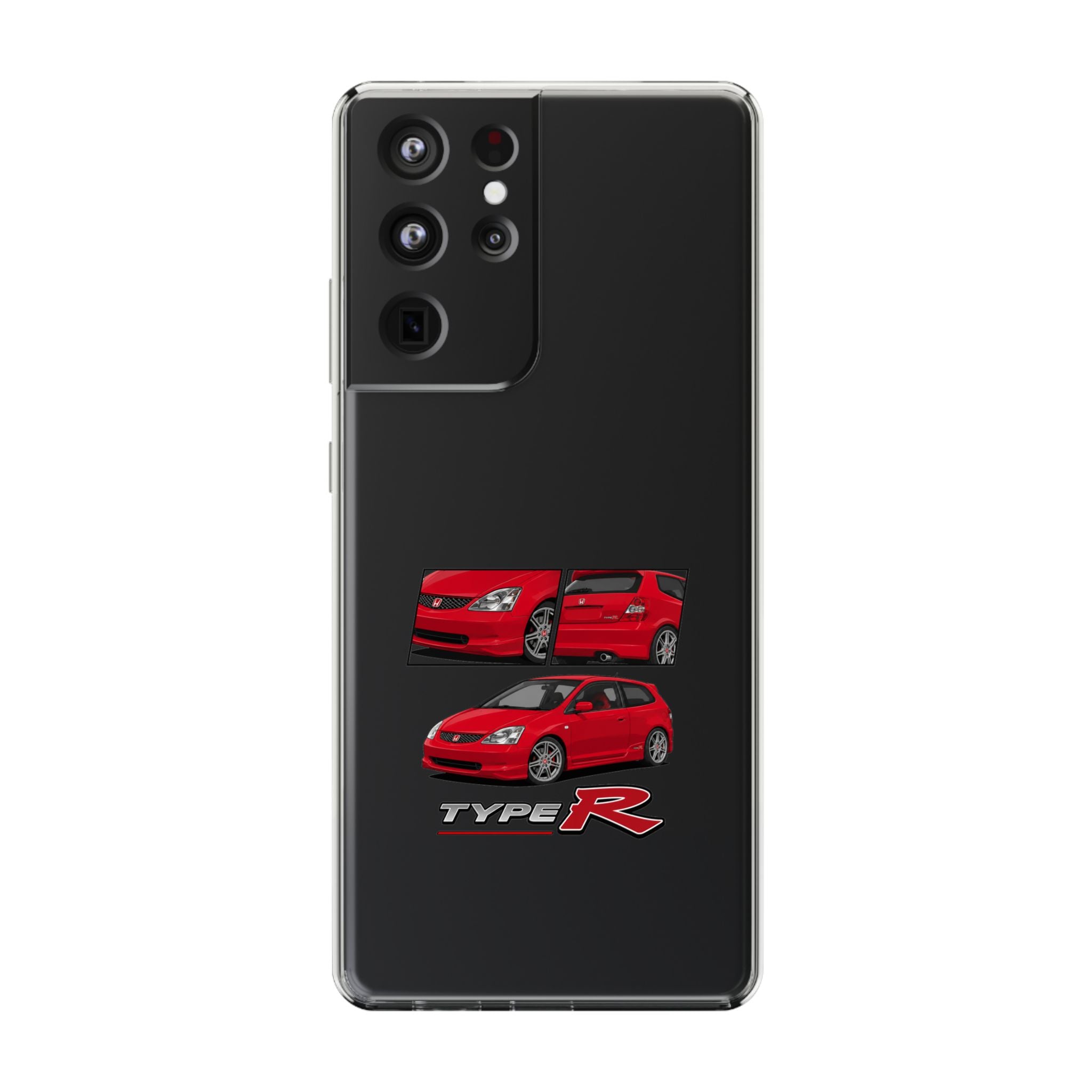 RED CIVIC TYPE R PHONE CASES