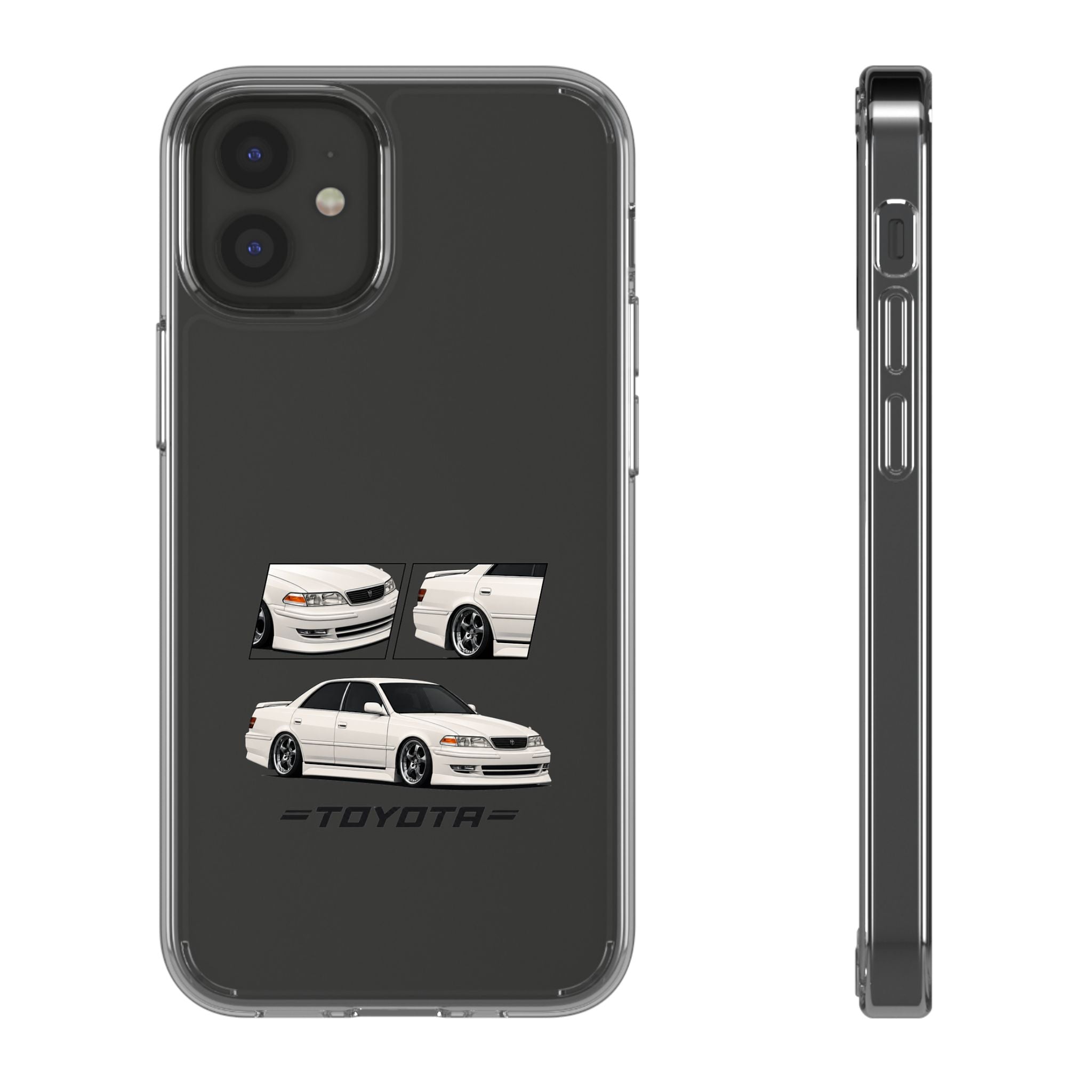 WHITE TOYOTA JZX100 MK2 PHONE CASES
