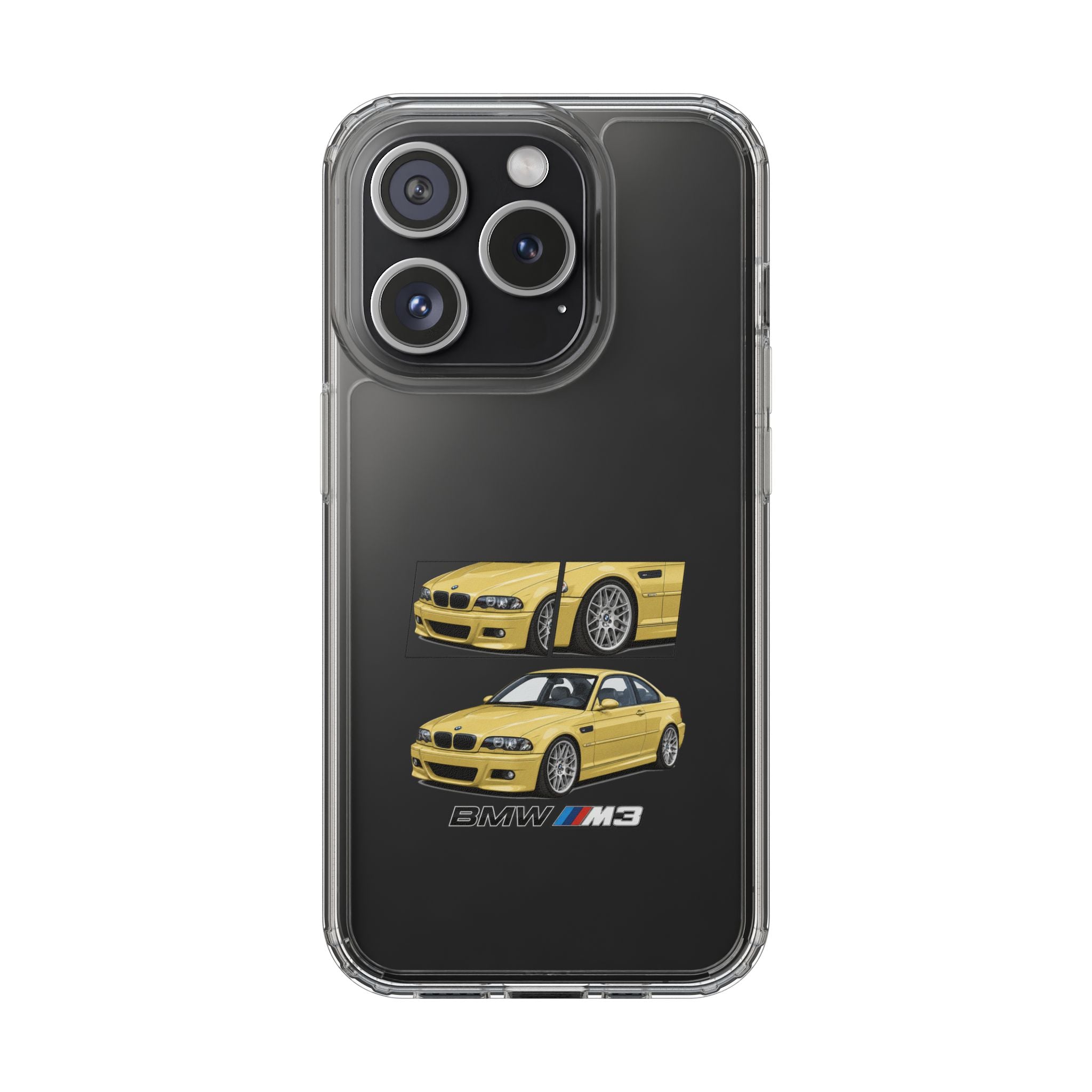 YELLOW BMW E46 PHONE CASES