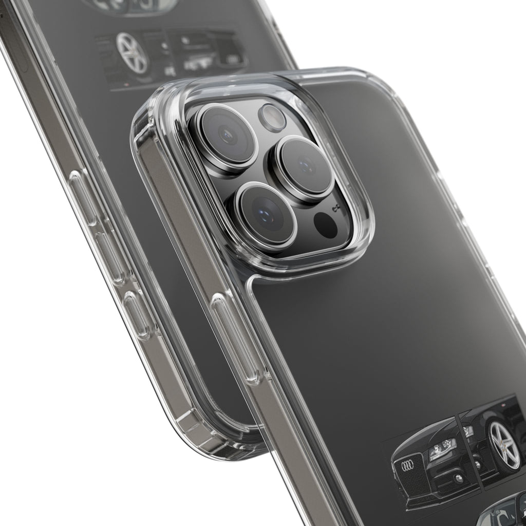 BLACK B8 AUDI A4 PHONE CASES