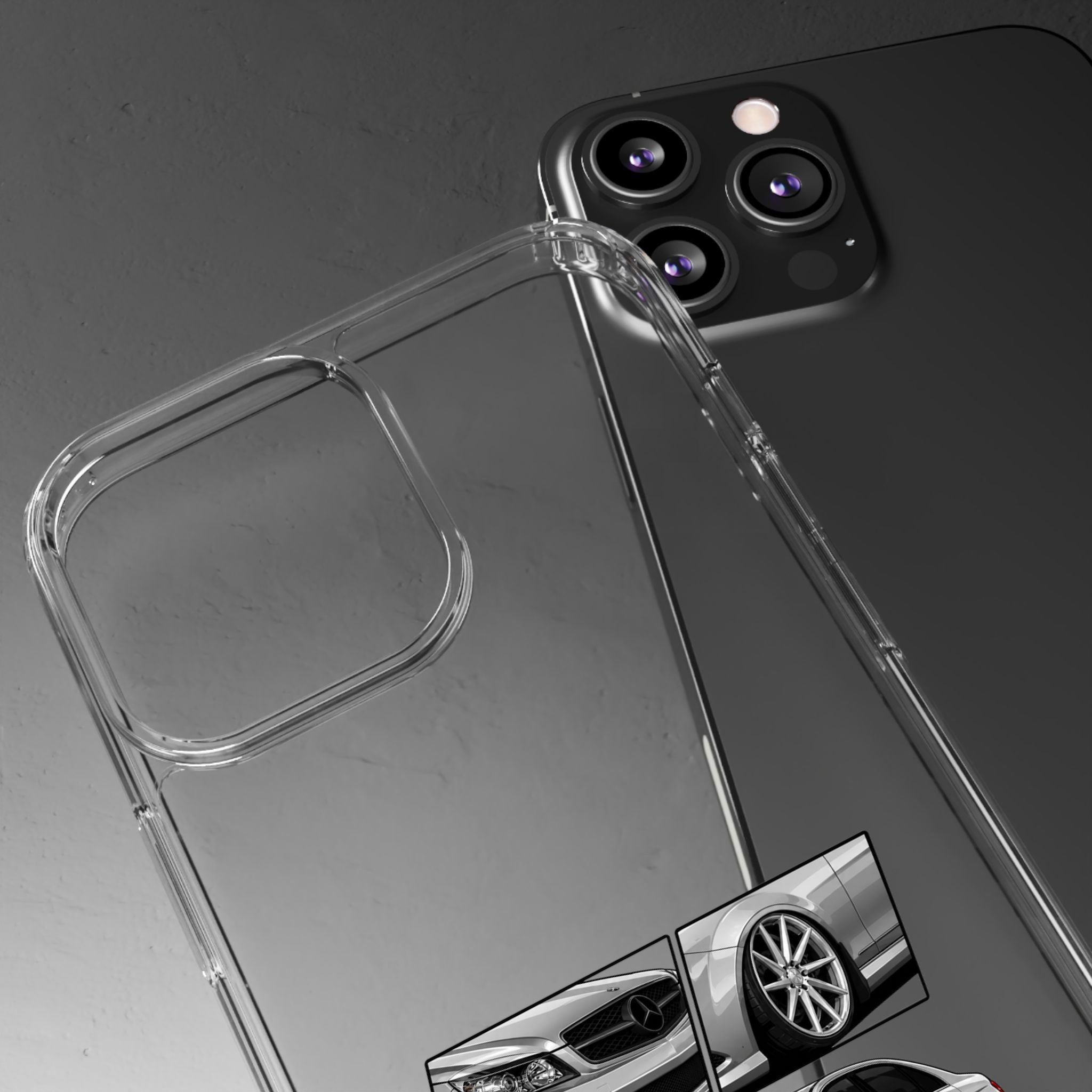 SILVER C-CLASS PHONE CASES