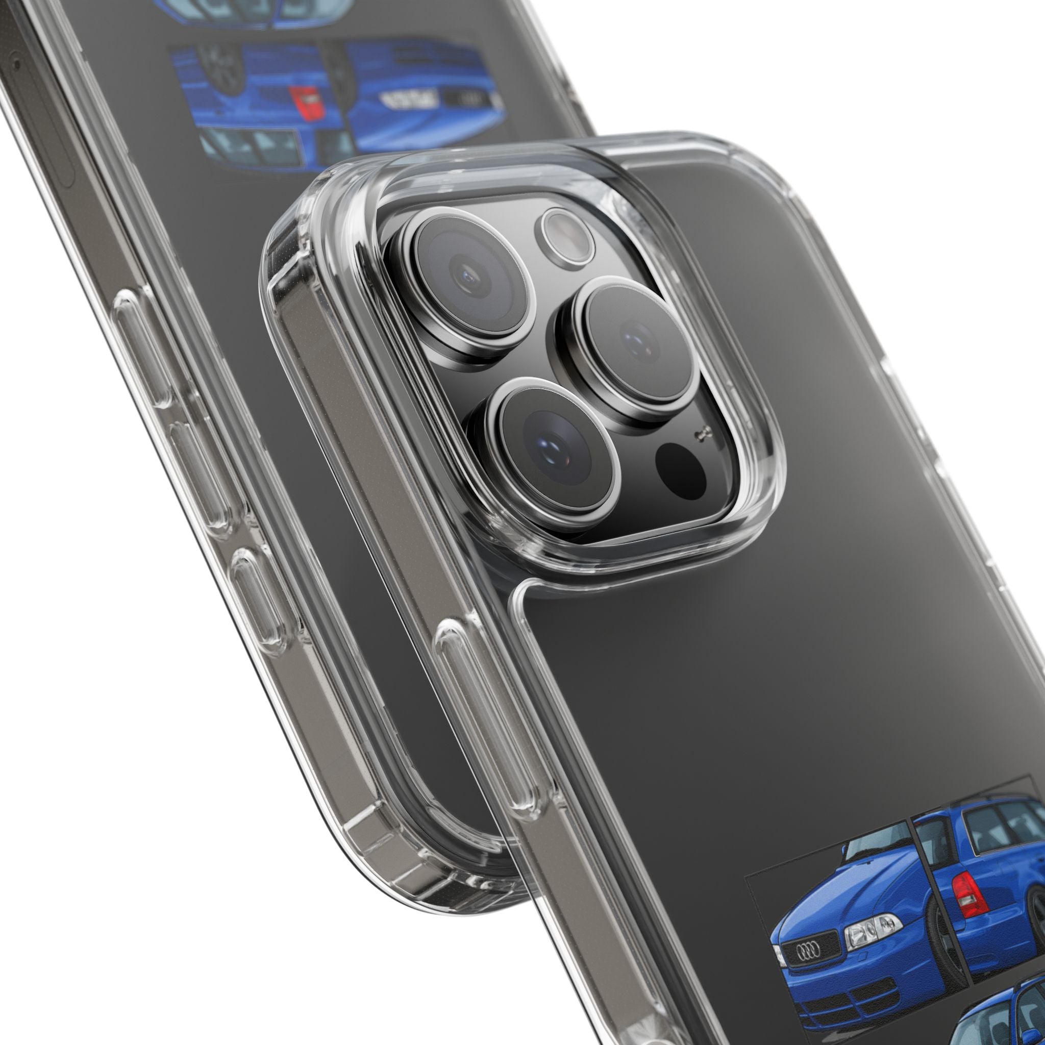 BLUE AUDI A4 B5 AVANT PHONE CASE