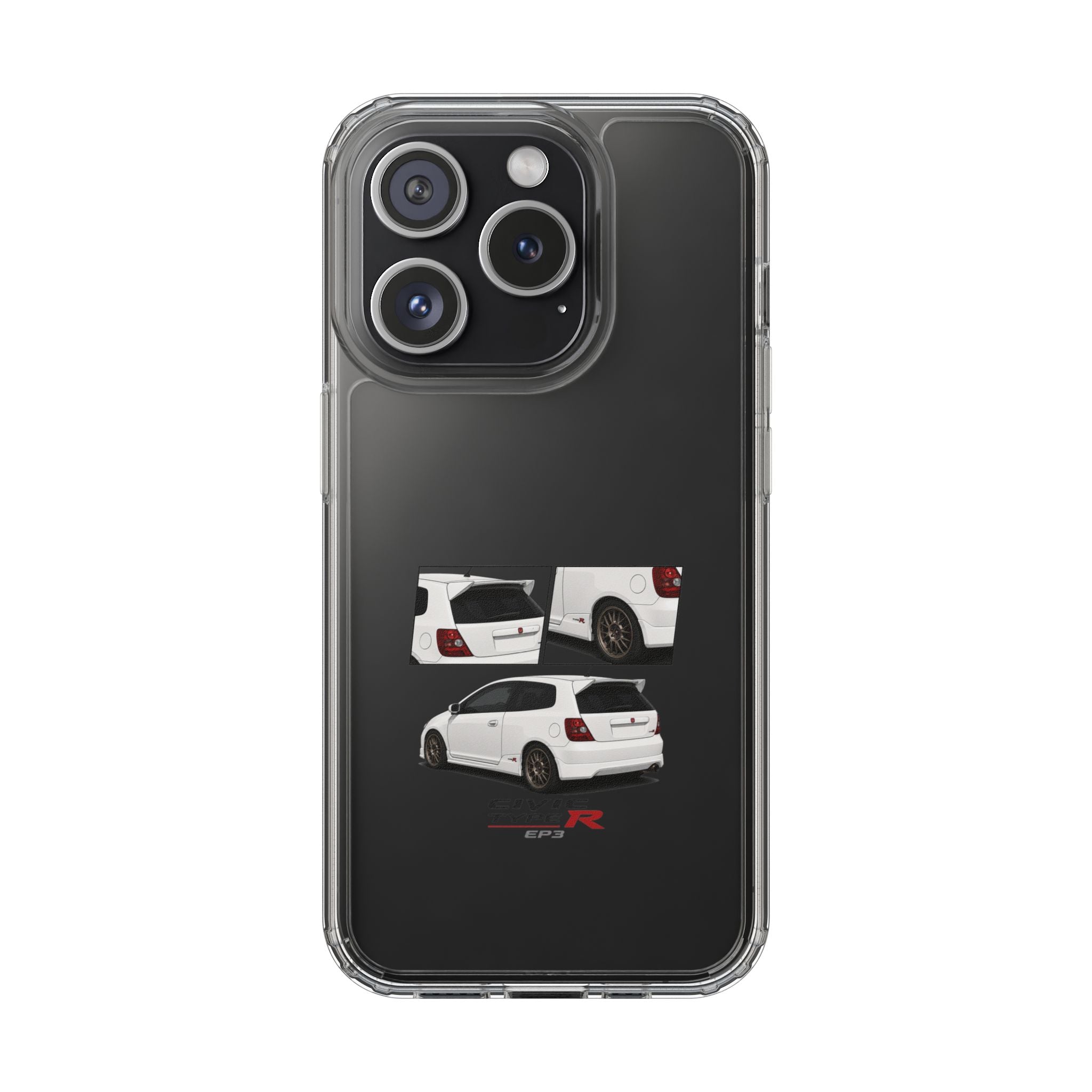 WHITE EP3 TYPE R PHONE CASES