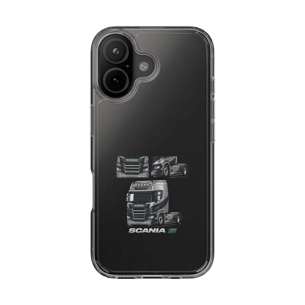 GREY SILVER SCANIA S-SERIES PHONE CASES