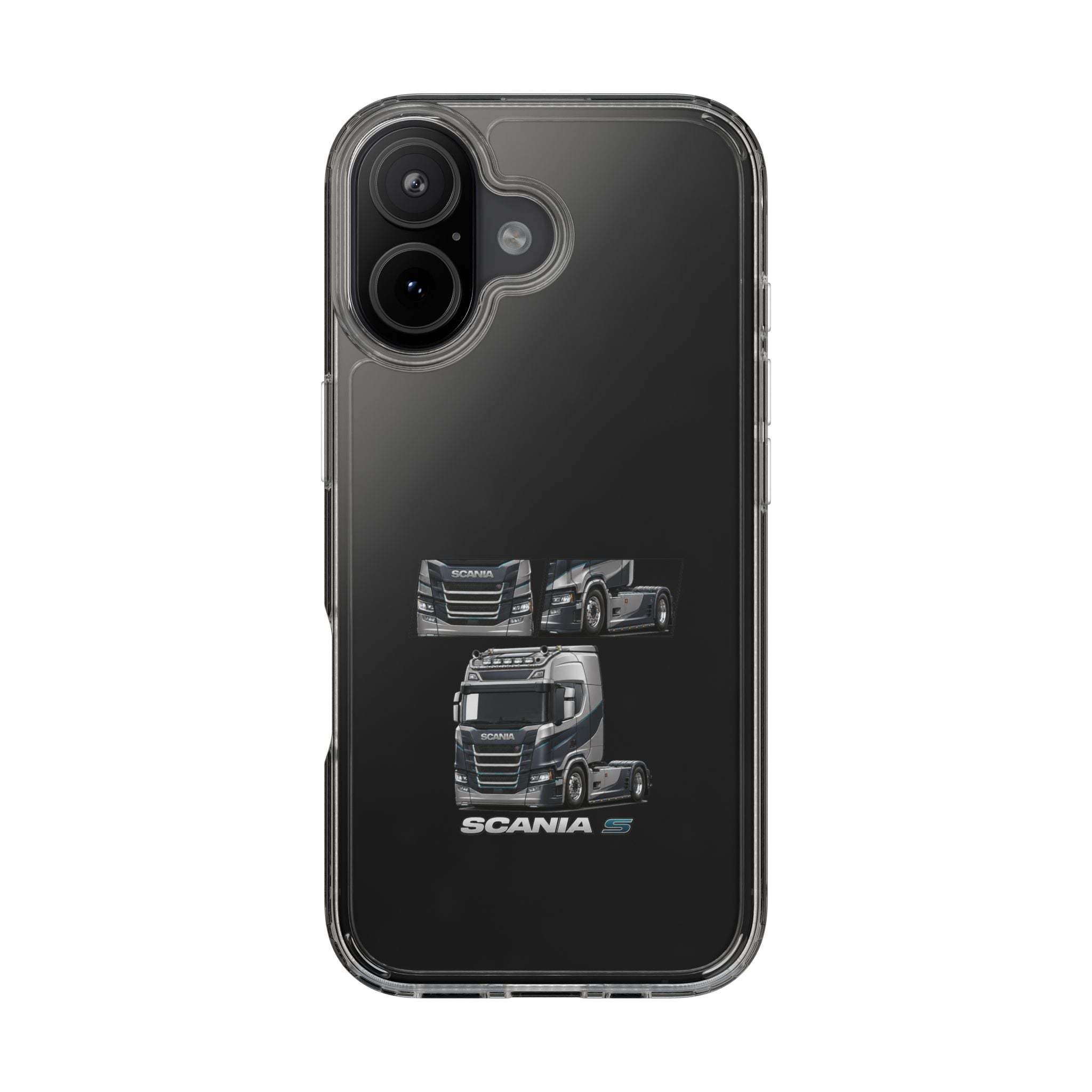 GREY SILVER SCANIA S-SERIES PHONE CASES