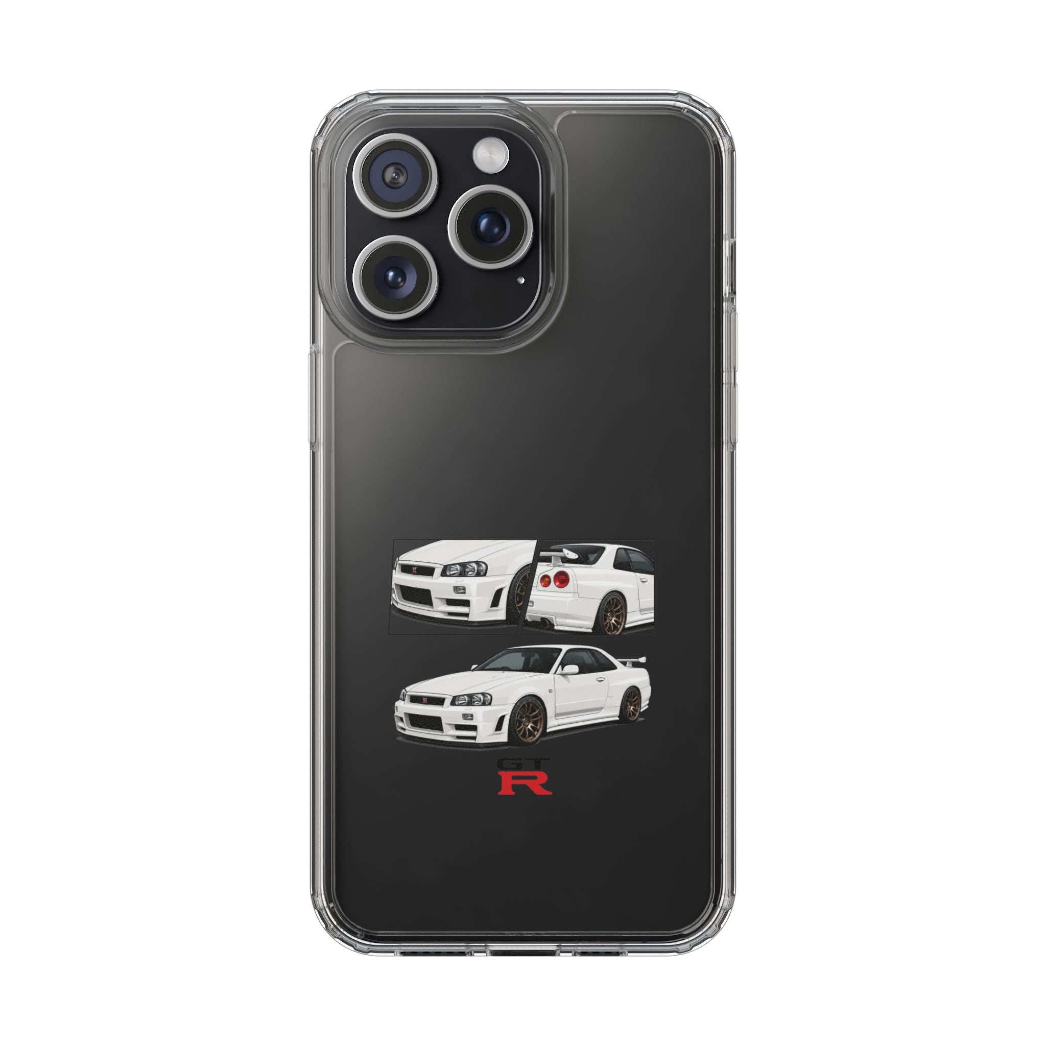 WHITE R34 GTR PHONE CASES